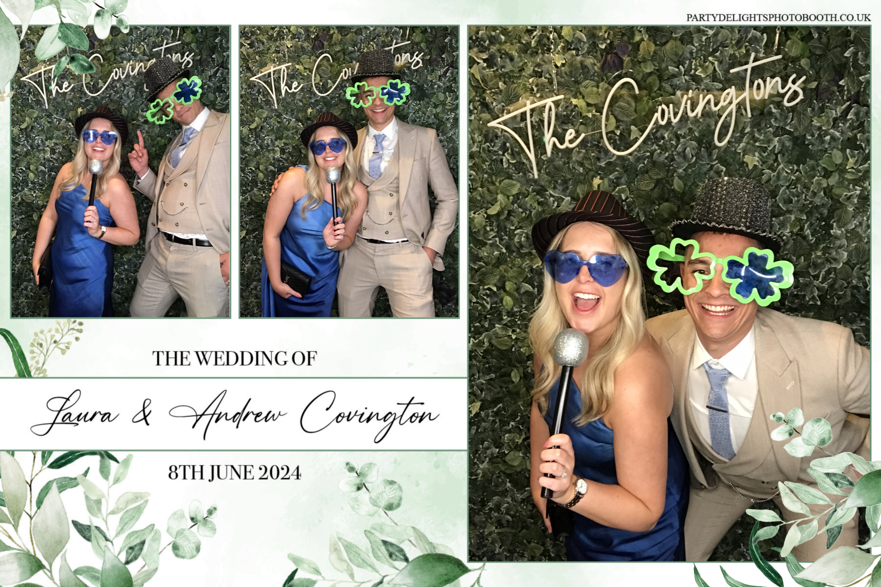 Laura & Andrew’s wedding | View more photos from the event at gallery.partydelightsphotobooth.co.uk/u/PartyDelightsPhotoBooth/Laura-Andrew’s-wedding
