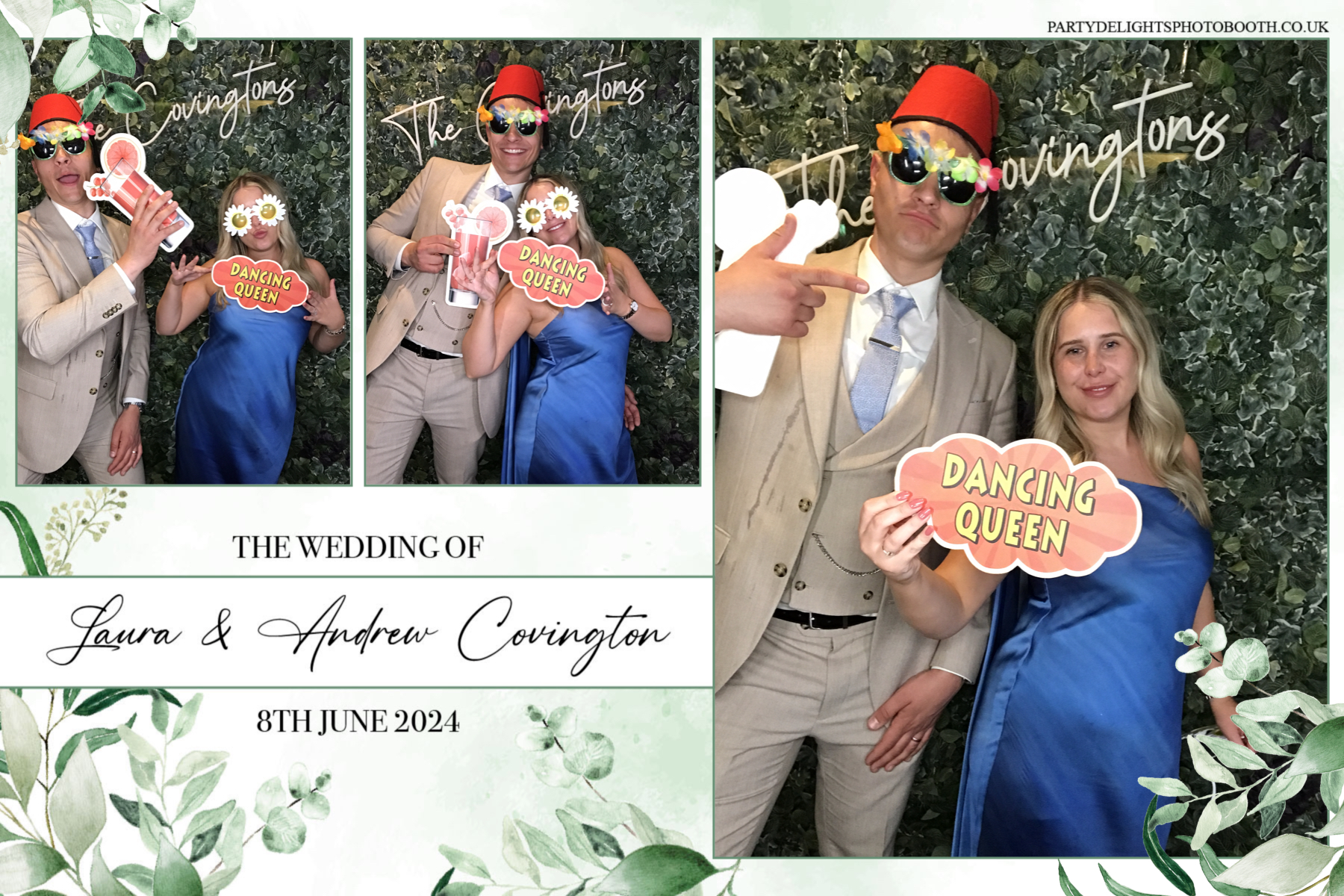 Laura & Andrew’s wedding | View more photos from the event at gallery.partydelightsphotobooth.co.uk/u/PartyDelightsPhotoBooth/Laura-Andrew’s-wedding