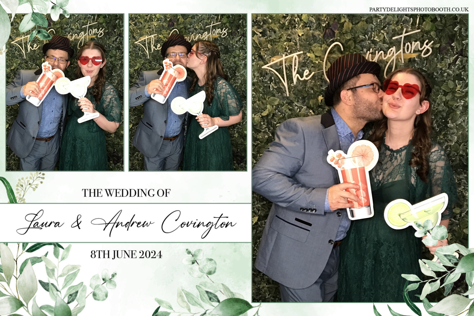 Laura & Andrew’s wedding | View more photos from the event at gallery.partydelightsphotobooth.co.uk/u/PartyDelightsPhotoBooth/Laura-Andrew’s-wedding