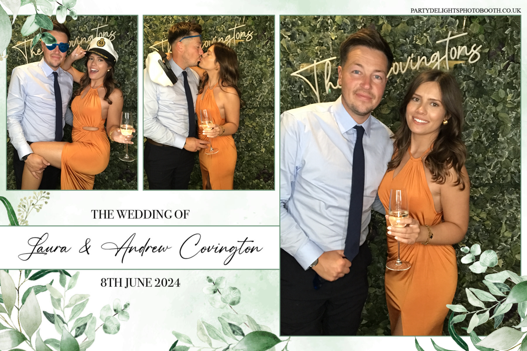 Laura & Andrew’s wedding | View more photos from the event at gallery.partydelightsphotobooth.co.uk/u/PartyDelightsPhotoBooth/Laura-Andrew’s-wedding