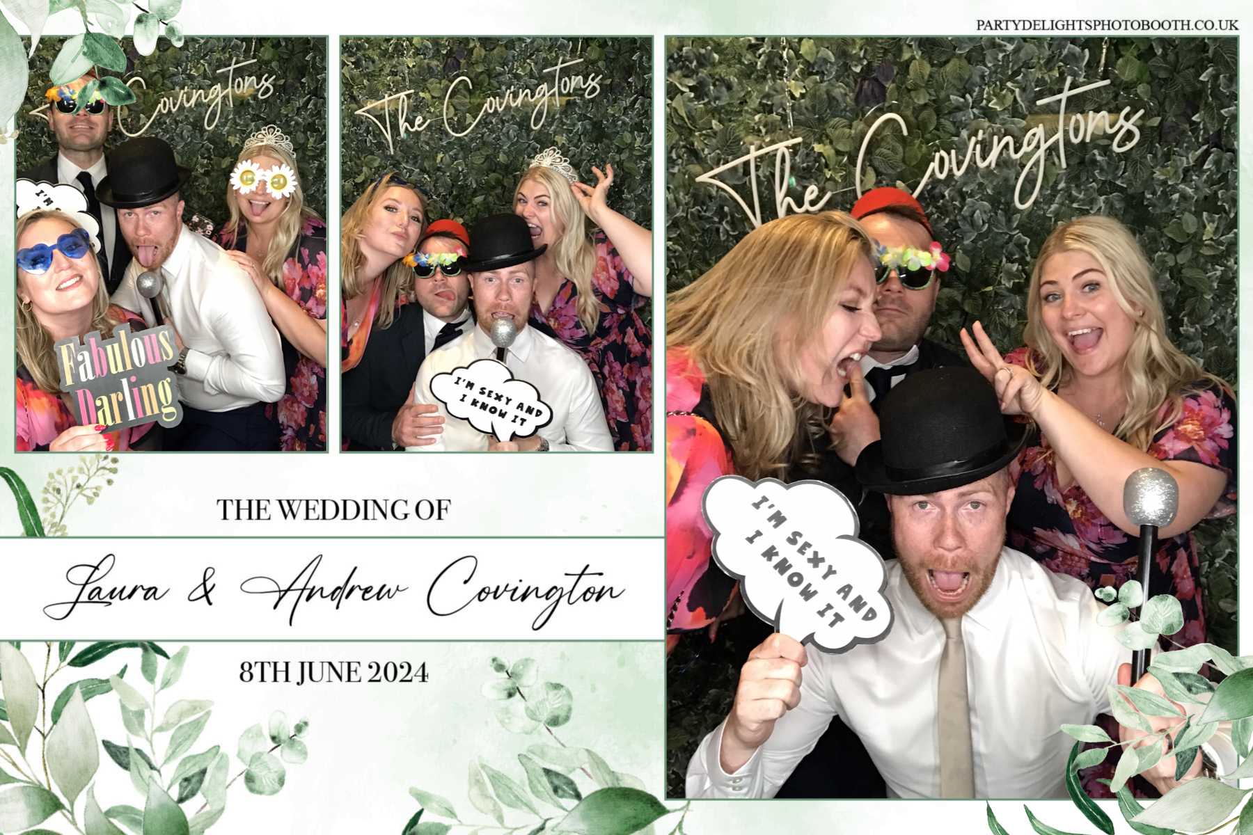 Laura & Andrew’s wedding | View more photos from the event at gallery.partydelightsphotobooth.co.uk/u/PartyDelightsPhotoBooth/Laura-Andrew’s-wedding