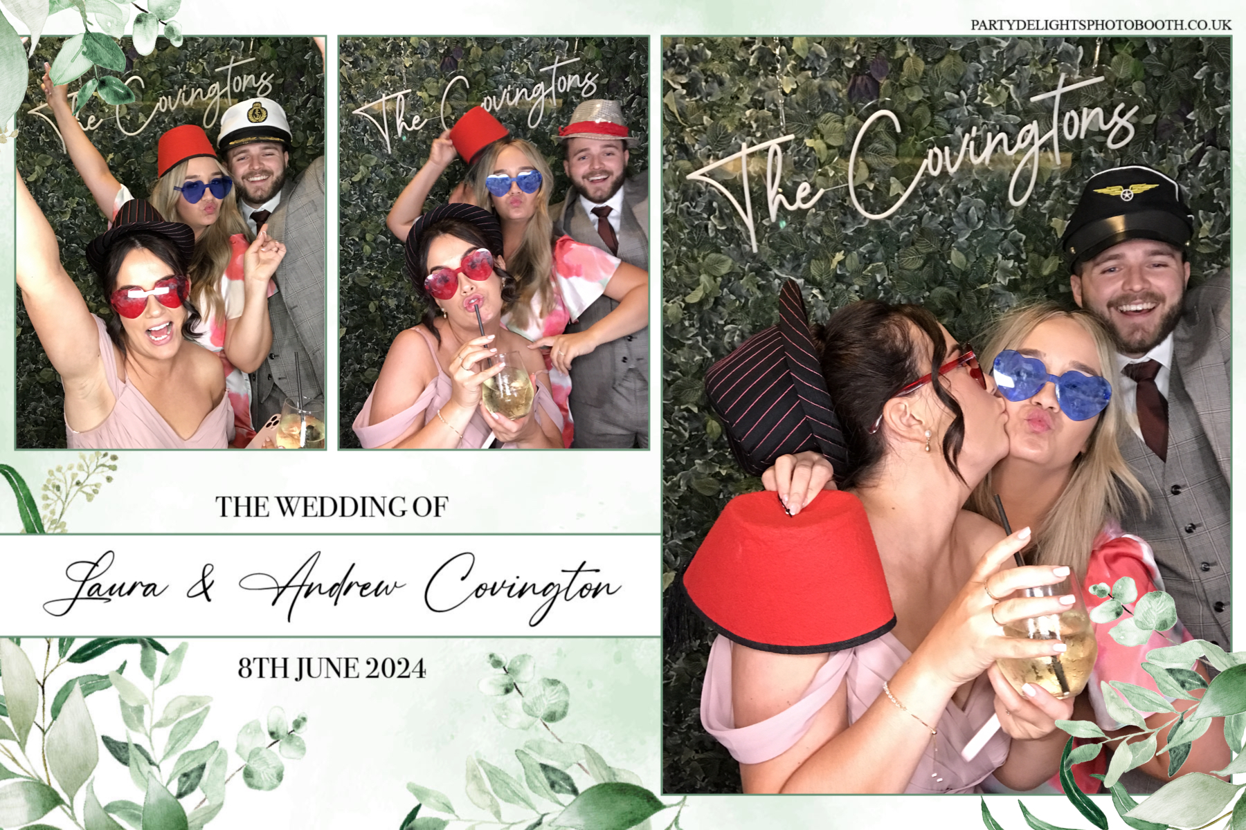Laura & Andrew’s wedding | View more photos from the event at gallery.partydelightsphotobooth.co.uk/u/PartyDelightsPhotoBooth/Laura-Andrew’s-wedding