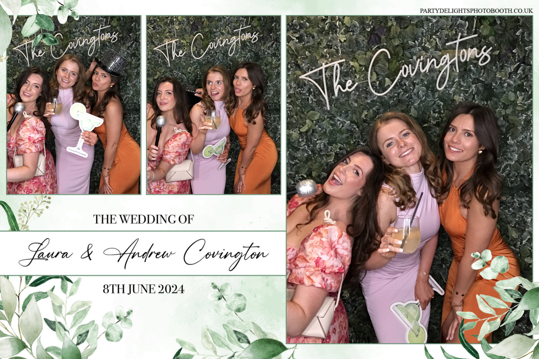 Laura & Andrew’s wedding | View more photos from the event at gallery.partydelightsphotobooth.co.uk/u/PartyDelightsPhotoBooth/Laura-Andrew’s-wedding