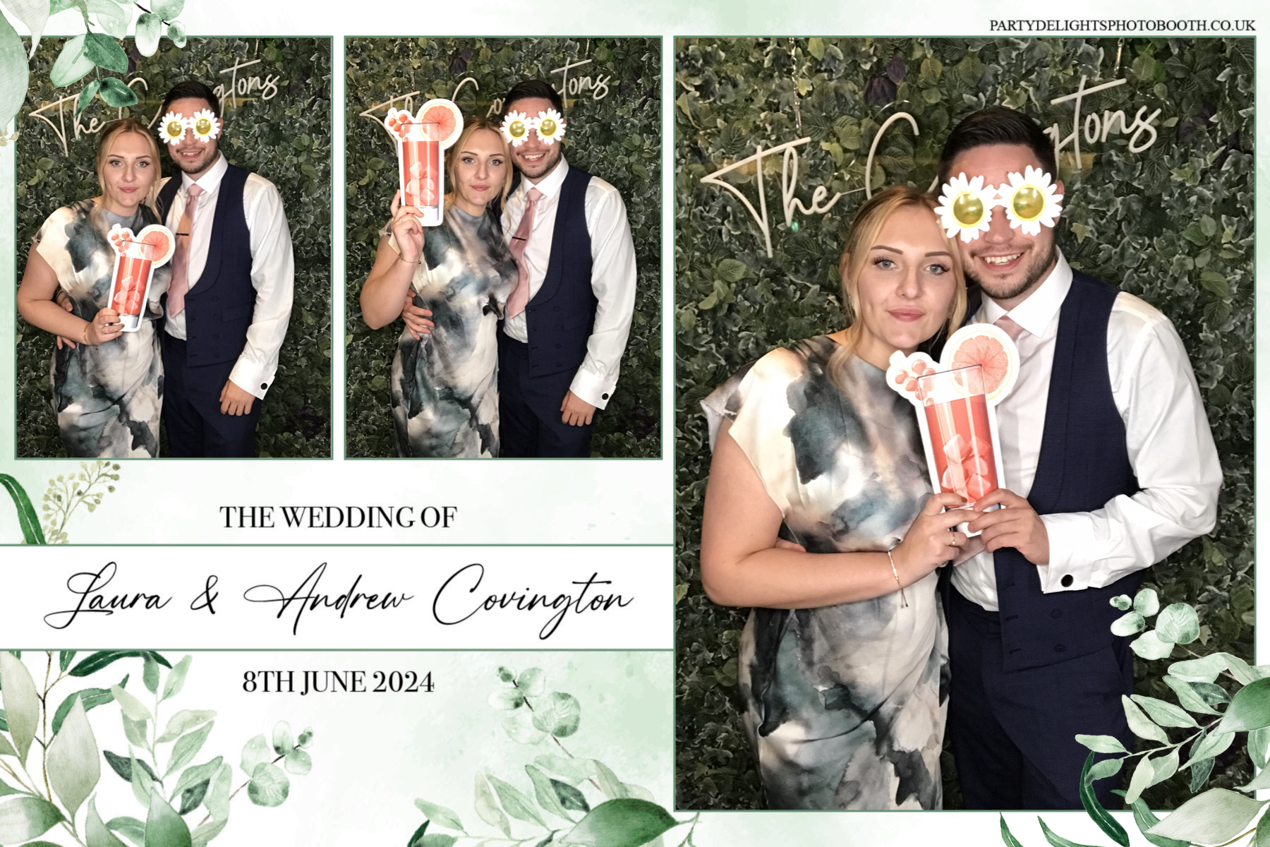 Laura & Andrew’s wedding | View more photos from the event at gallery.partydelightsphotobooth.co.uk/u/PartyDelightsPhotoBooth/Laura-Andrew’s-wedding