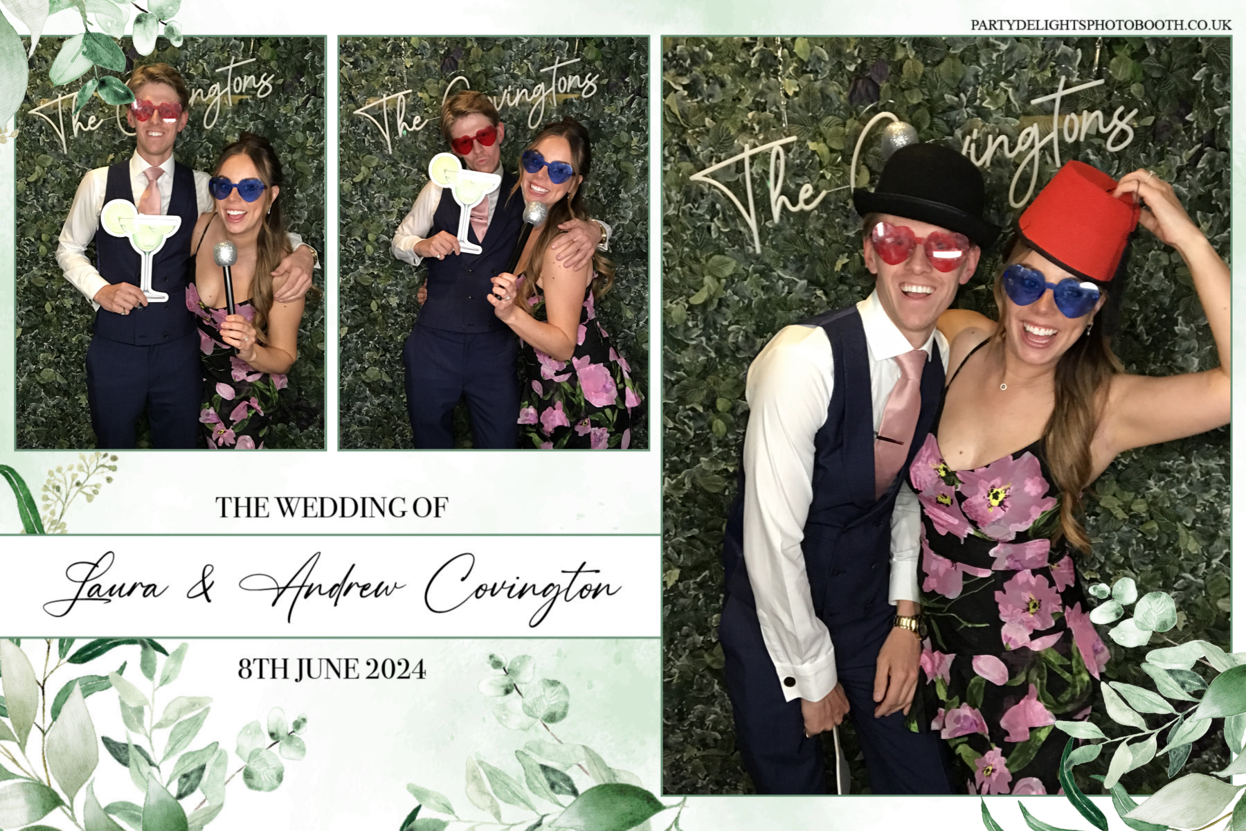 Laura & Andrew’s wedding | View more photos from the event at gallery.partydelightsphotobooth.co.uk/u/PartyDelightsPhotoBooth/Laura-Andrew’s-wedding
