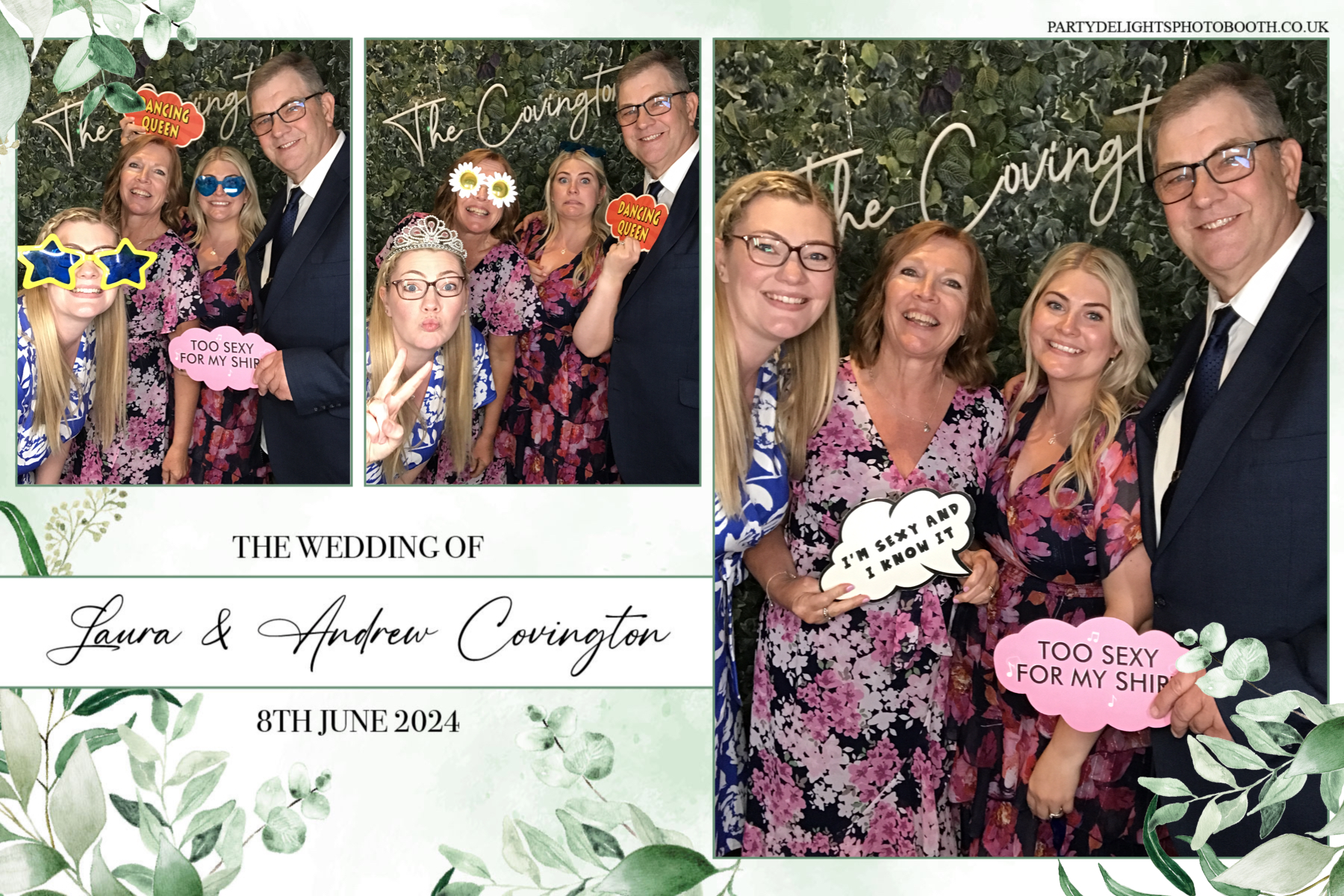 Laura & Andrew’s wedding | View more photos from the event at gallery.partydelightsphotobooth.co.uk/u/PartyDelightsPhotoBooth/Laura-Andrew’s-wedding