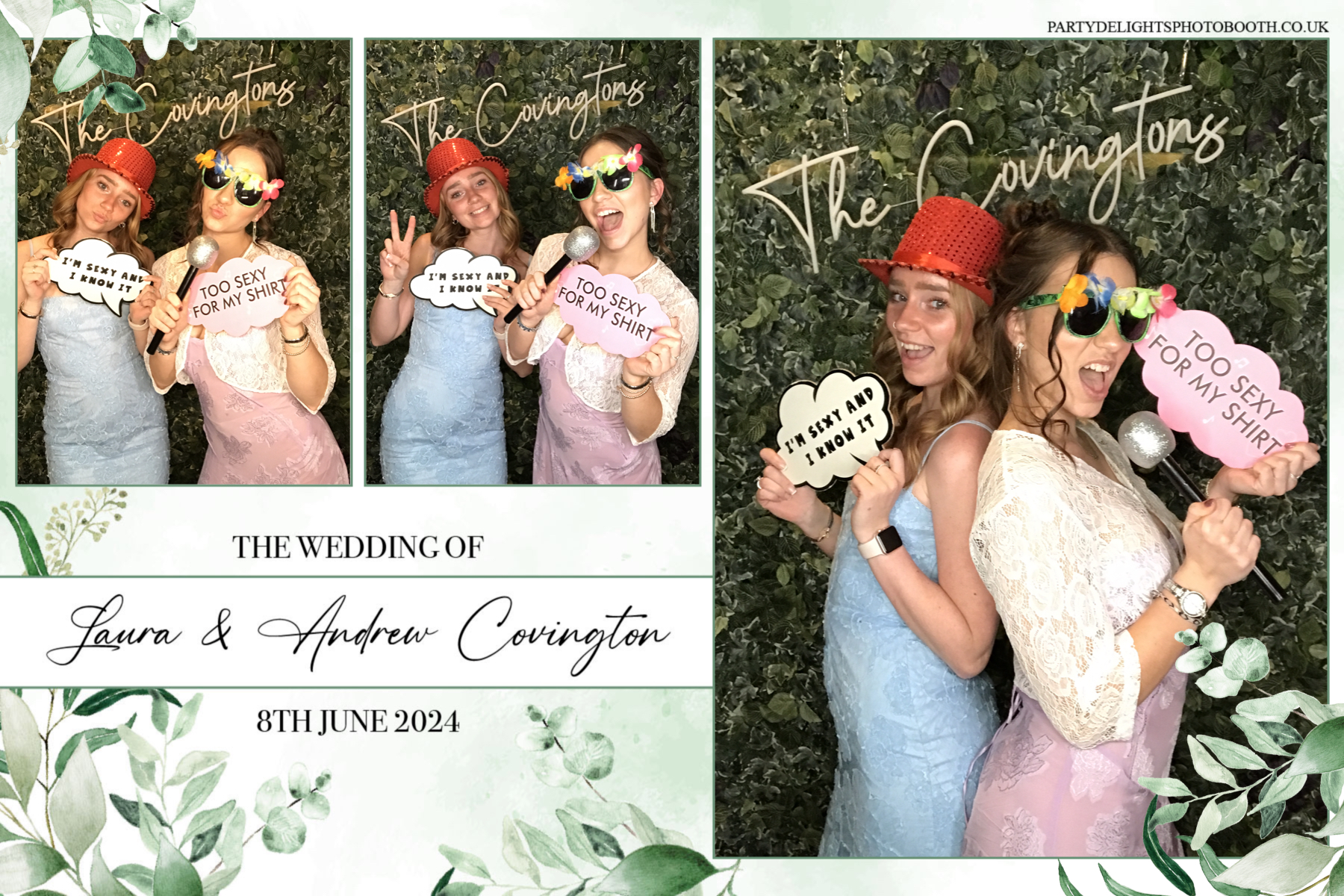 Laura & Andrew’s wedding | View more photos from the event at gallery.partydelightsphotobooth.co.uk/u/PartyDelightsPhotoBooth/Laura-Andrew’s-wedding