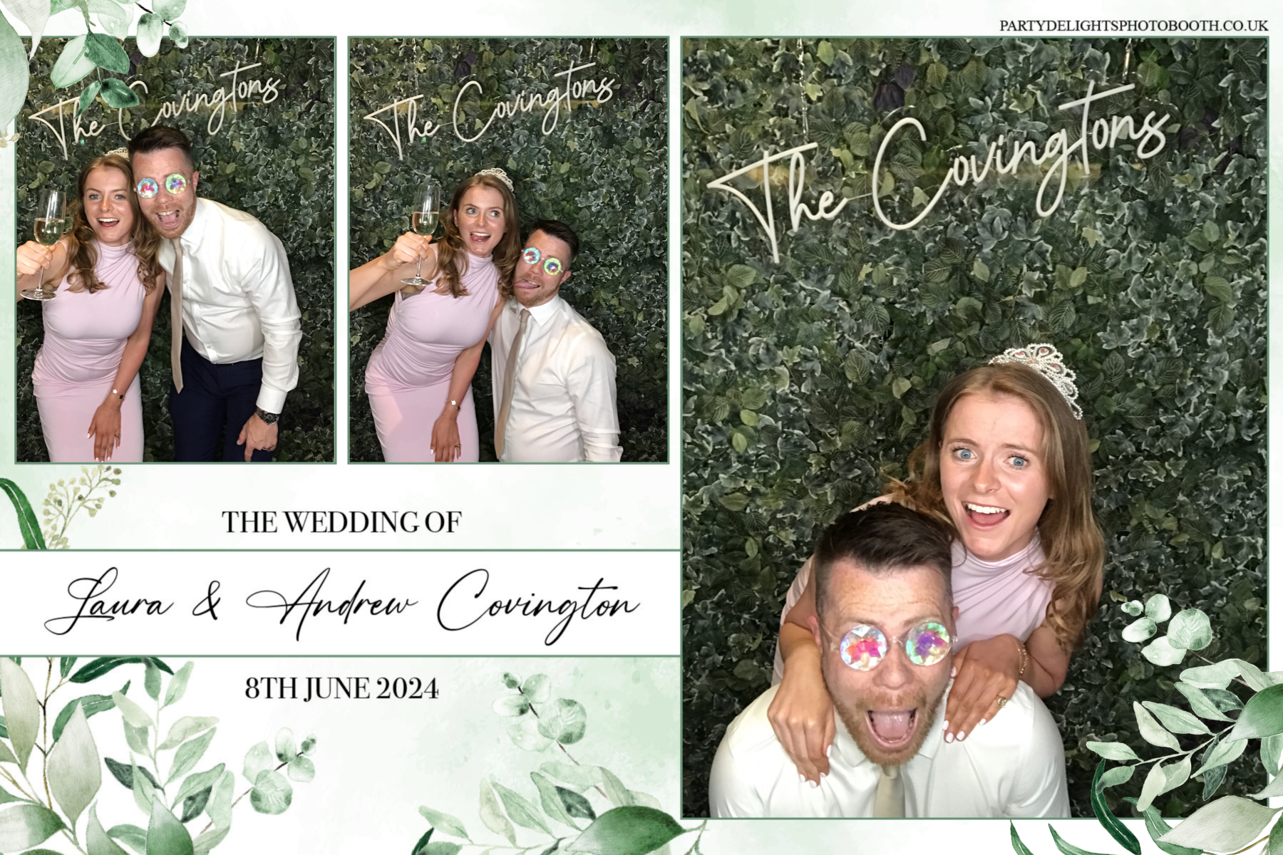 Laura & Andrew’s wedding | View more photos from the event at gallery.partydelightsphotobooth.co.uk/u/PartyDelightsPhotoBooth/Laura-Andrew’s-wedding