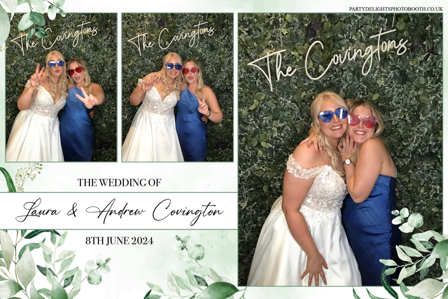 Laura & Andrew’s wedding | View more photos from the event at gallery.partydelightsphotobooth.co.uk/u/PartyDelightsPhotoBooth/Laura-Andrew’s-wedding