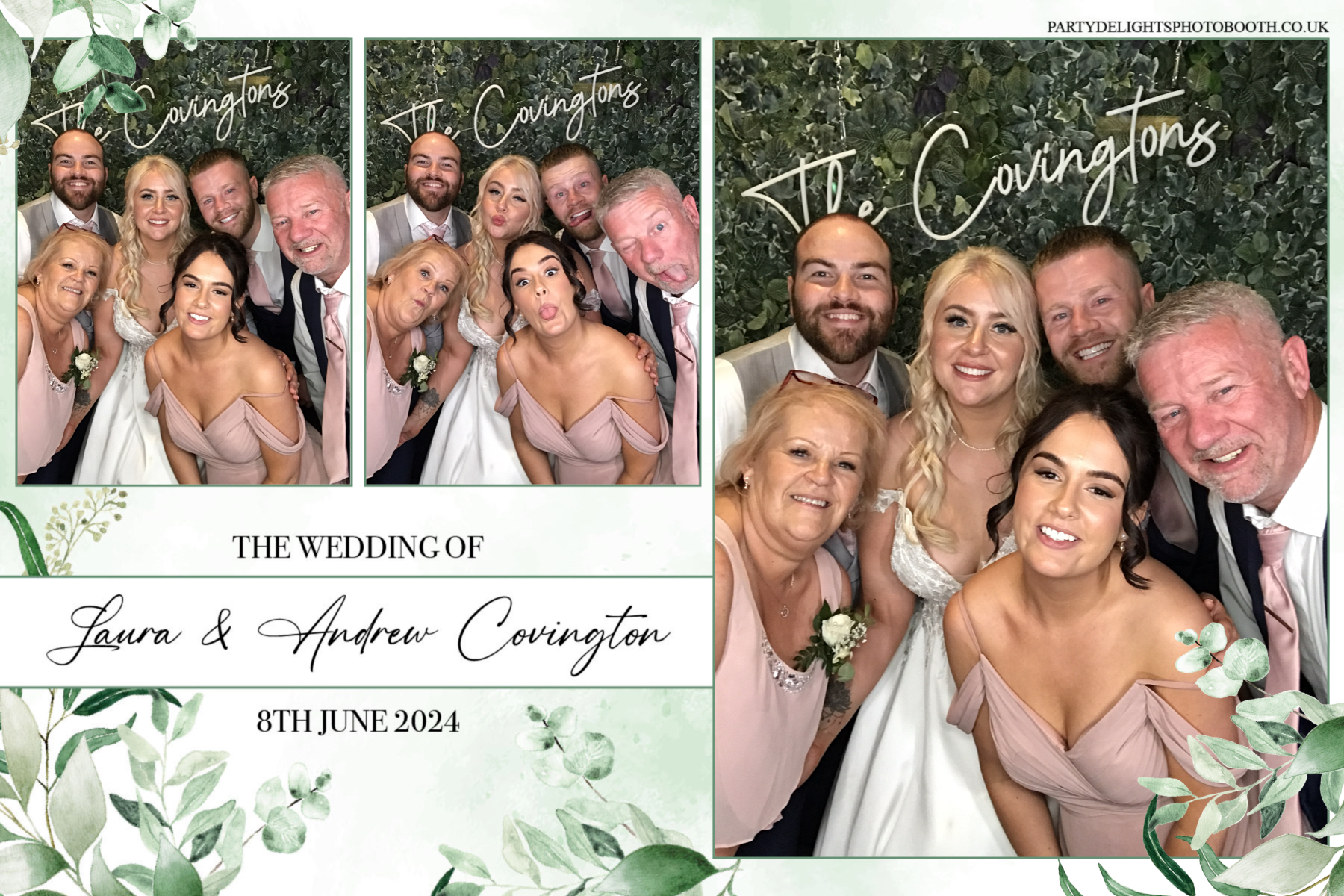 Laura & Andrew’s wedding | View more photos from the event at gallery.partydelightsphotobooth.co.uk/u/PartyDelightsPhotoBooth/Laura-Andrew’s-wedding