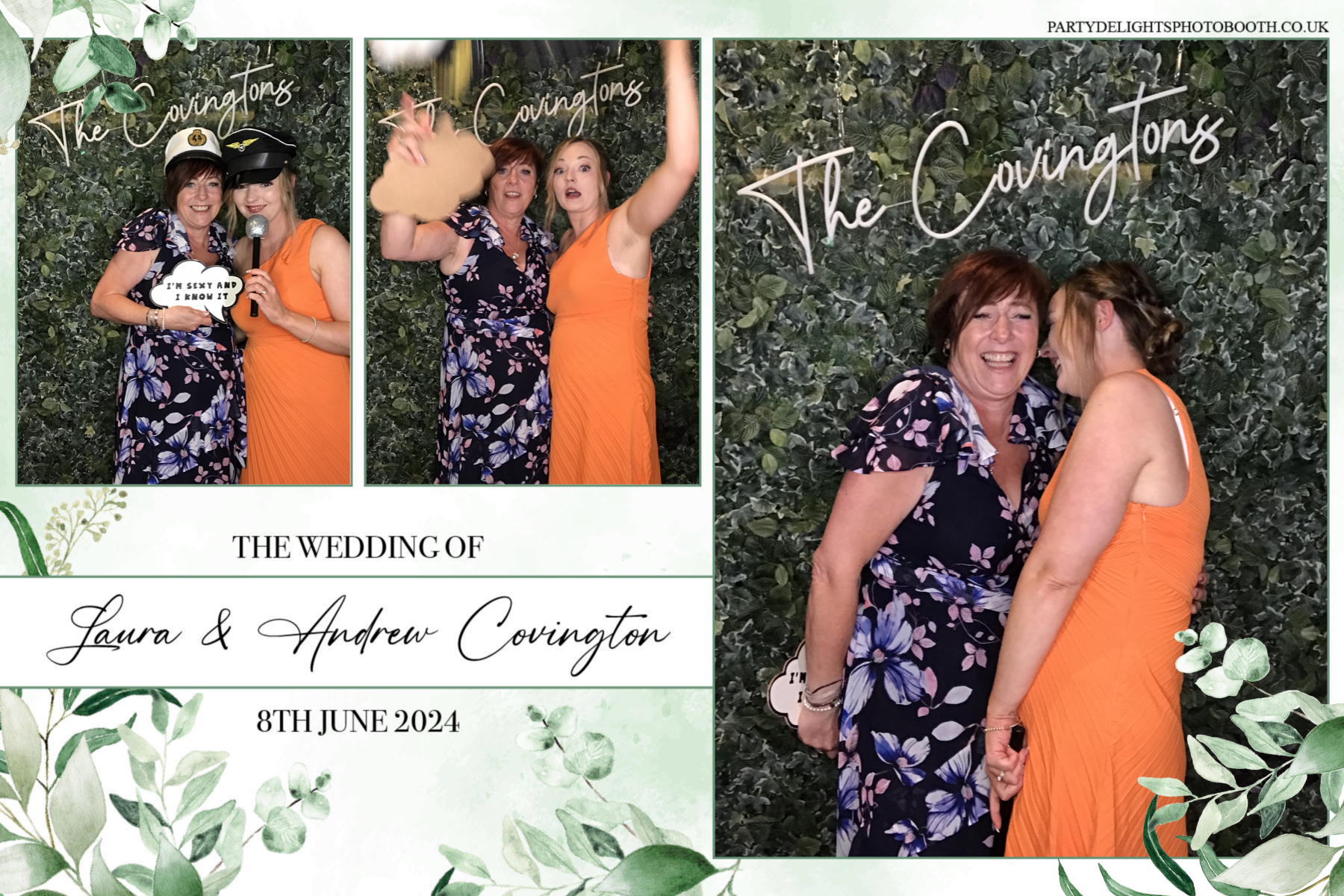 Laura & Andrew’s wedding | View more photos from the event at gallery.partydelightsphotobooth.co.uk/u/PartyDelightsPhotoBooth/Laura-Andrew’s-wedding