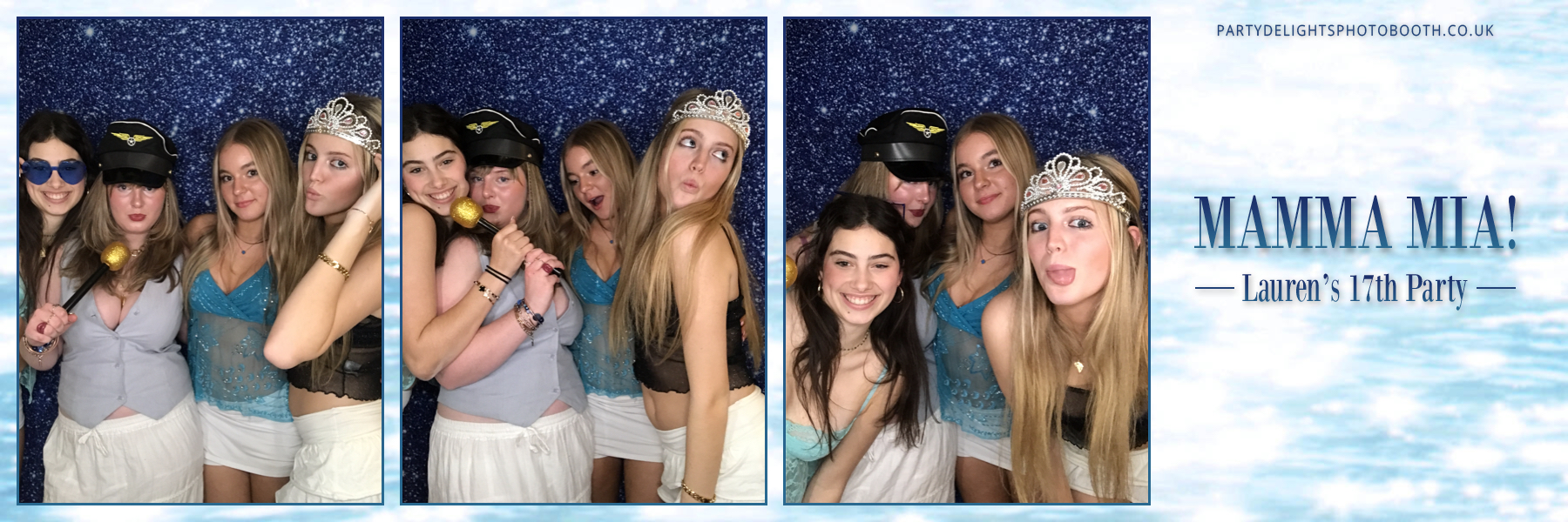Lauren’s Mamma Mia 17th Party | View more photos from the event at gallery.partydelightsphotobooth.co.uk/u/PartyDelightsPhotoBooth/Lauren’s-Mamma-Mia-17th-Party