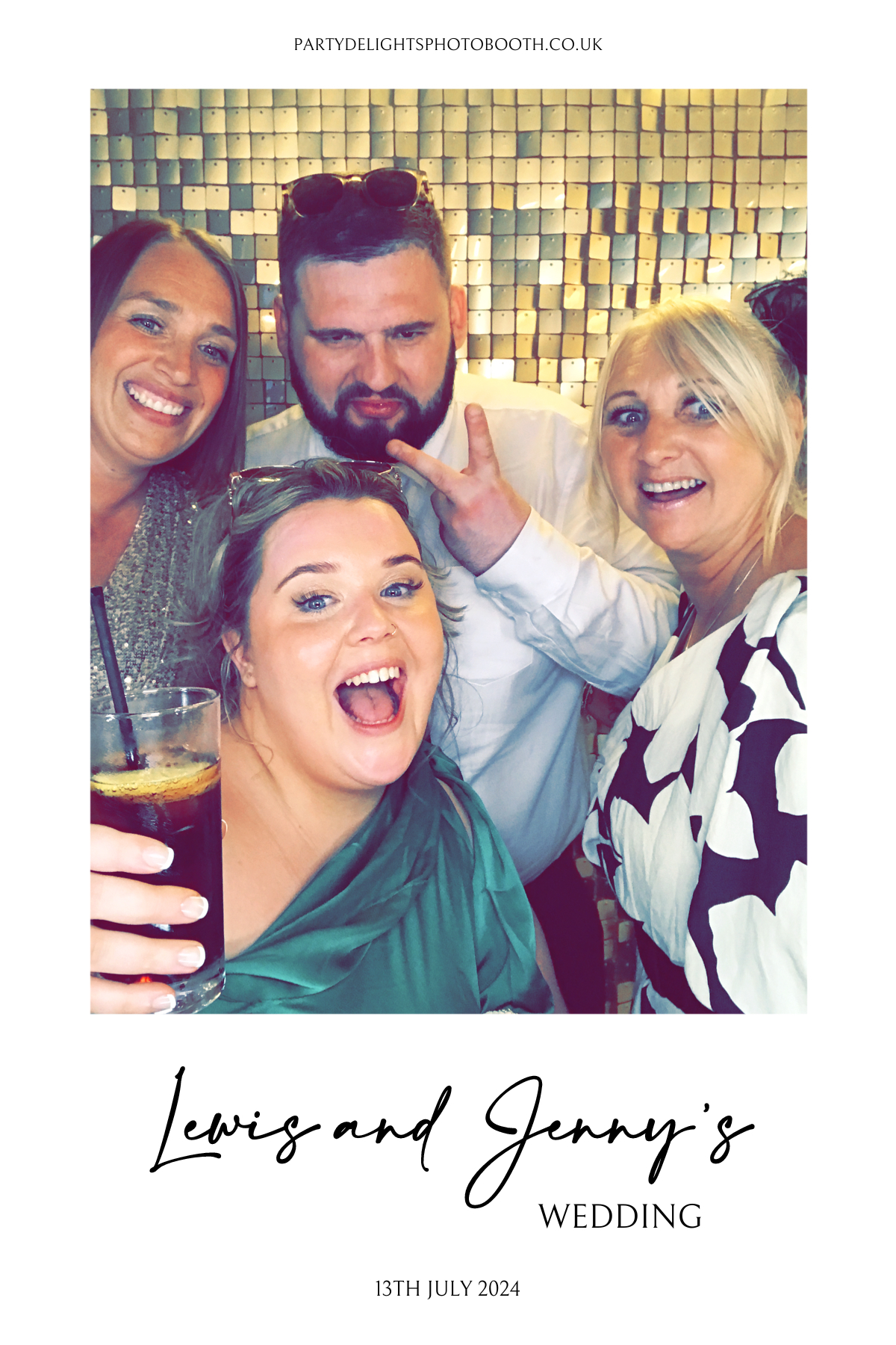 Lewis and Jenny's Wedding | View more photos from the event at gallery.partydelightsphotobooth.co.uk/u/PartyDelightsPhotoBooth/Lewis-and-Jennys-Wedding-0