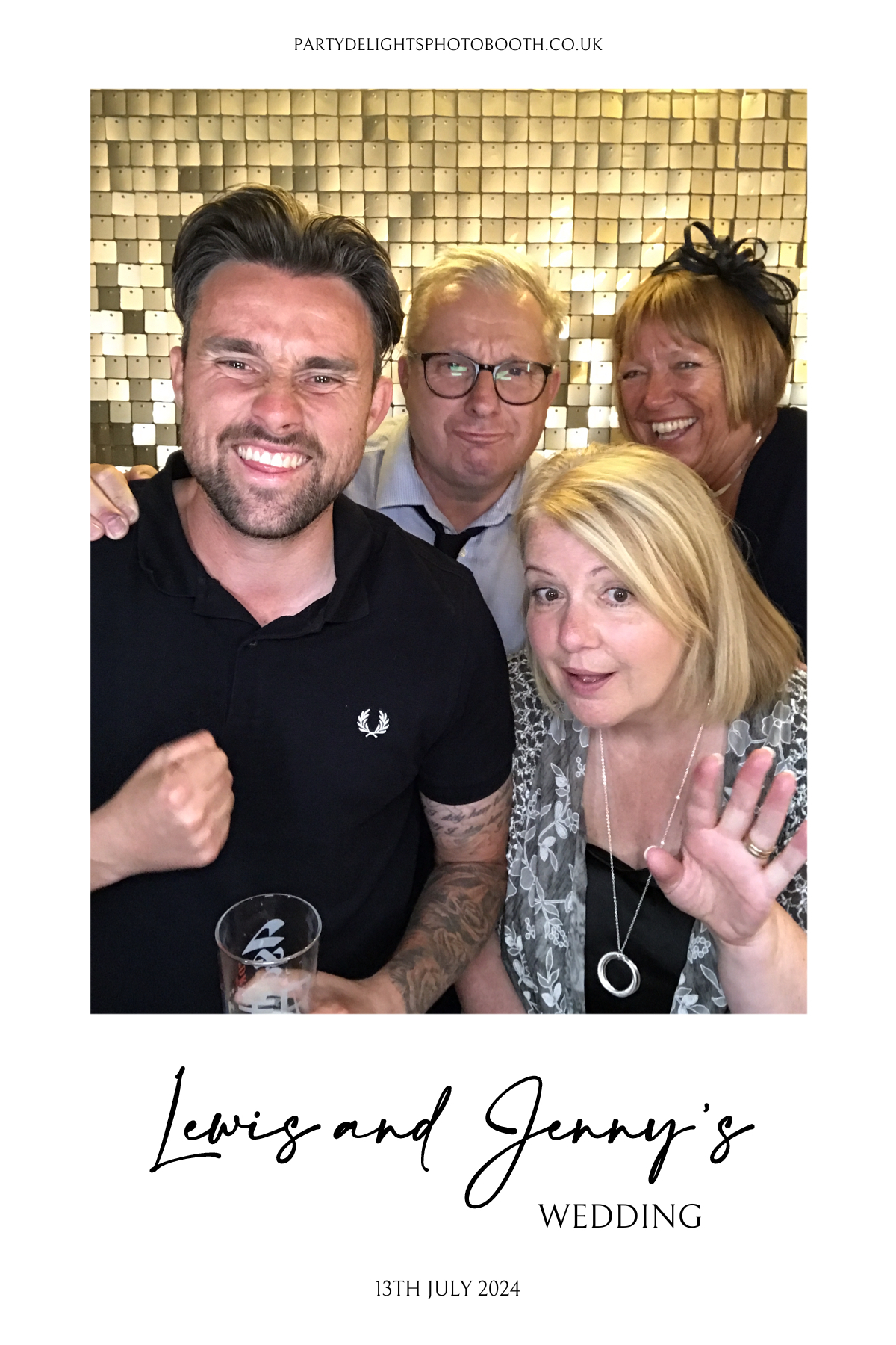 Lewis and Jenny's Wedding | View more photos from the event at gallery.partydelightsphotobooth.co.uk/u/PartyDelightsPhotoBooth/Lewis-and-Jennys-Wedding-0