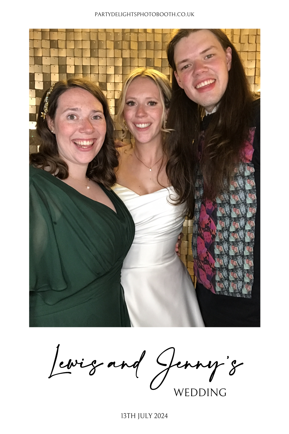 Lewis and Jenny's Wedding | View more photos from the event at gallery.partydelightsphotobooth.co.uk/u/PartyDelightsPhotoBooth/Lewis-and-Jennys-Wedding-0