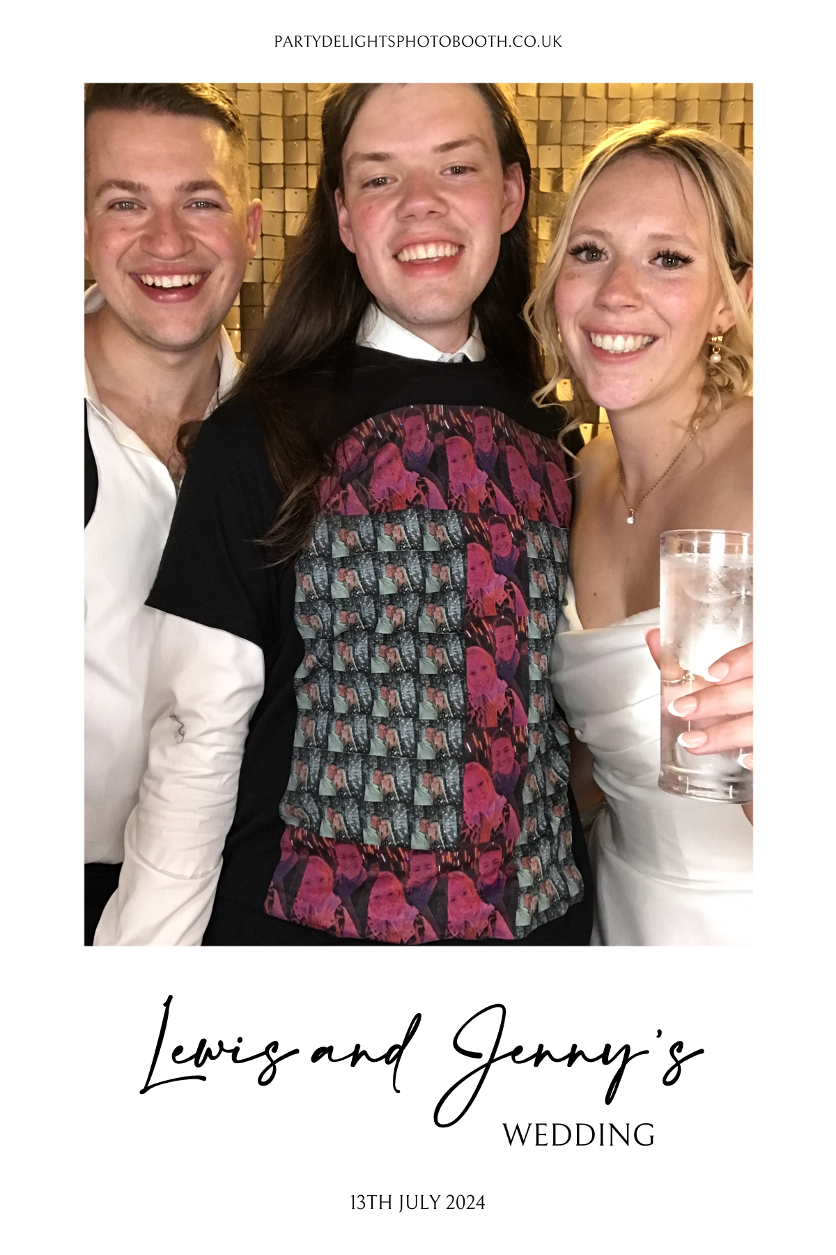 Lewis and Jenny's Wedding | View more photos from the event at gallery.partydelightsphotobooth.co.uk/u/PartyDelightsPhotoBooth/Lewis-and-Jennys-Wedding-0