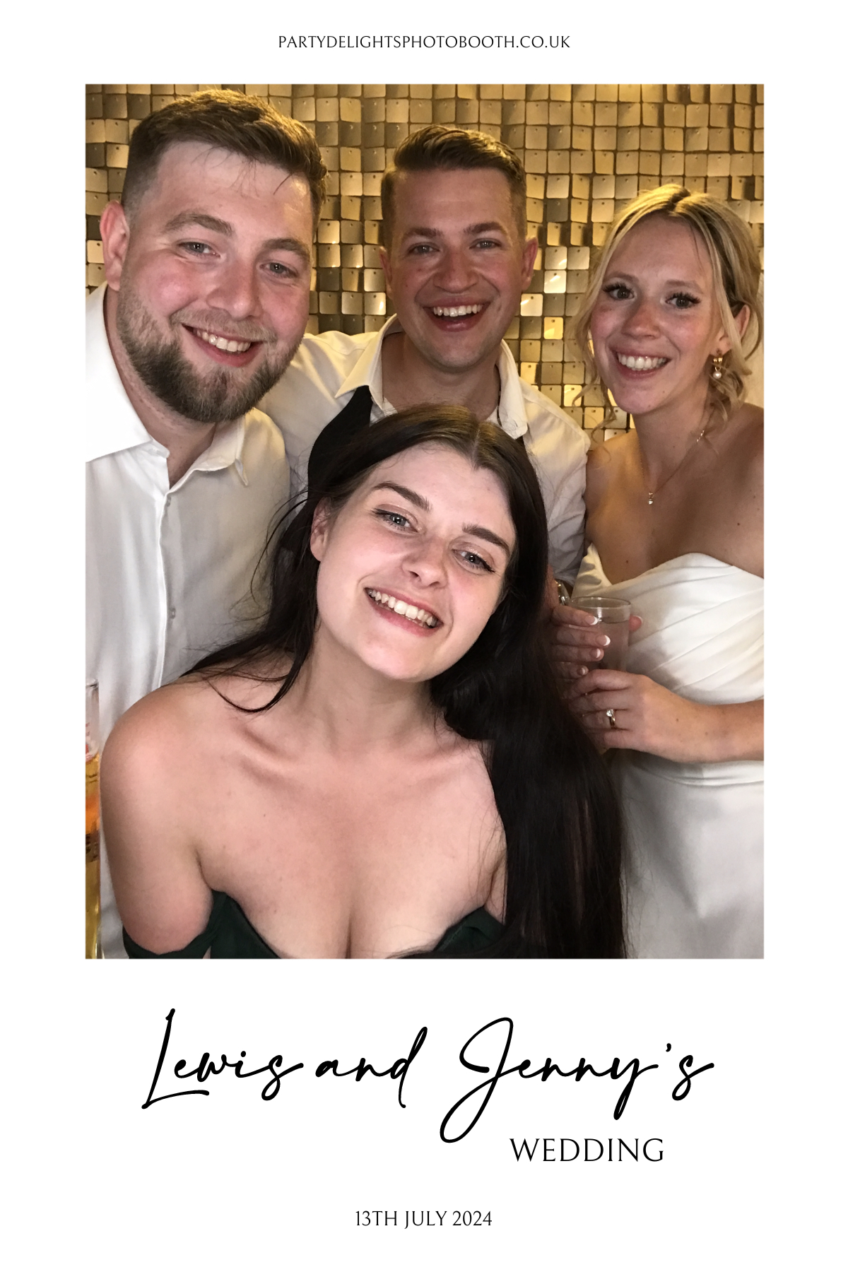Lewis and Jenny's Wedding | View more photos from the event at gallery.partydelightsphotobooth.co.uk/u/PartyDelightsPhotoBooth/Lewis-and-Jennys-Wedding-0