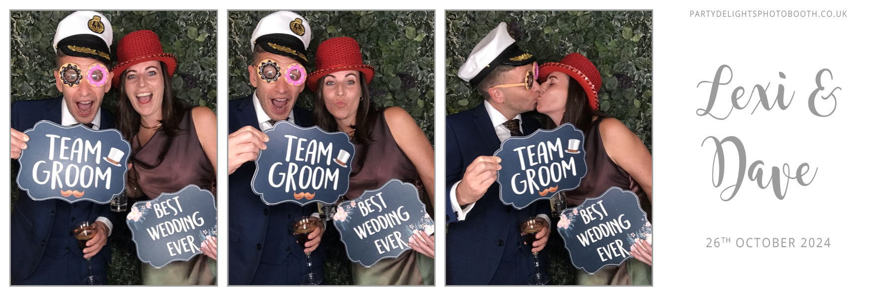 Lexi and Dave’s Wedding | View more photos from the event at gallery.partydelightsphotobooth.co.uk/u/PartyDelightsPhotoBooth/Lexi-and-Dave’s-Wedding