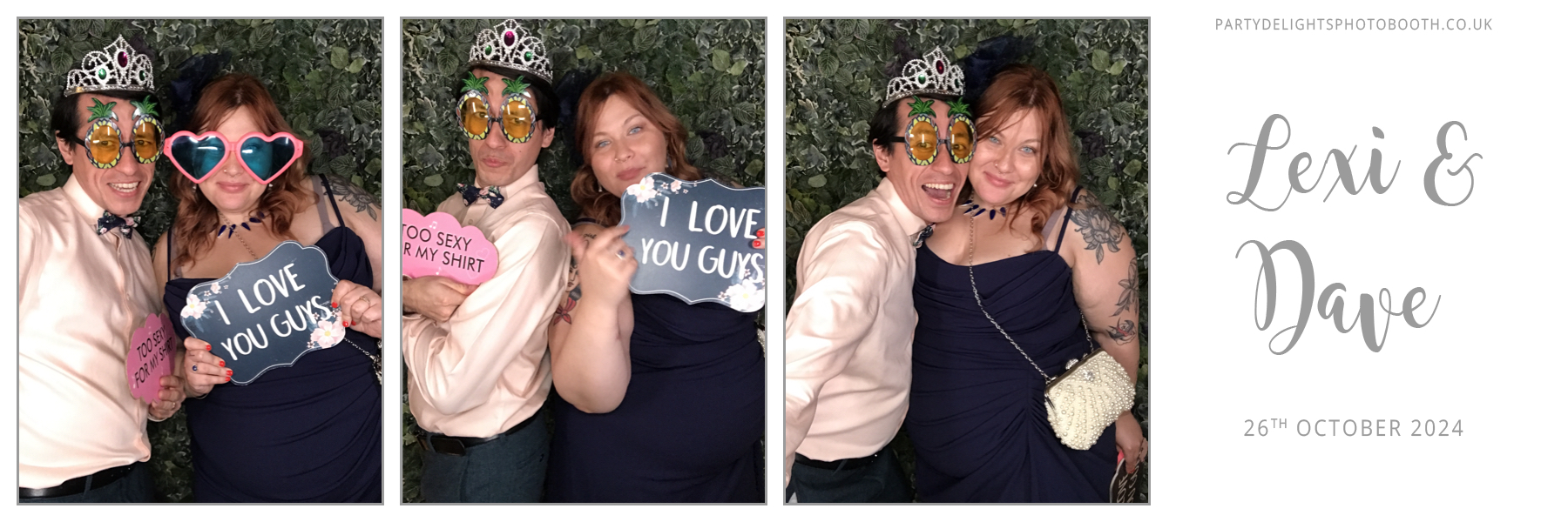 Lexi and Dave’s Wedding | View more photos from the event at gallery.partydelightsphotobooth.co.uk/u/PartyDelightsPhotoBooth/Lexi-and-Dave’s-Wedding