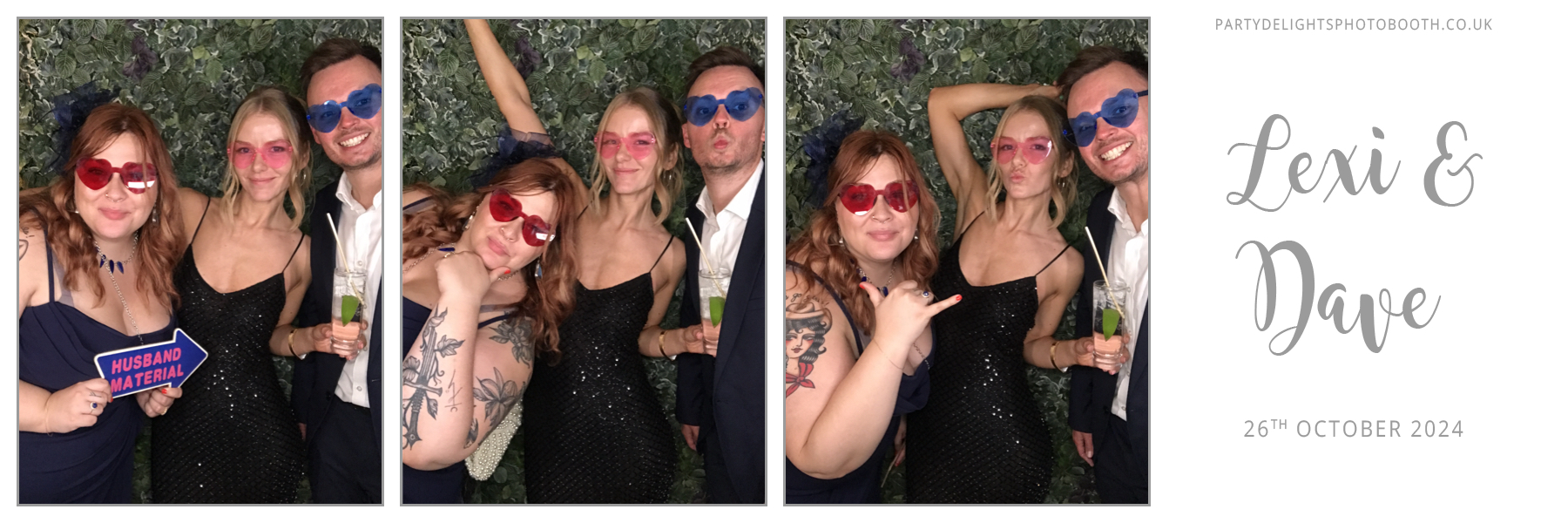 Lexi and Dave’s Wedding | View more photos from the event at gallery.partydelightsphotobooth.co.uk/u/PartyDelightsPhotoBooth/Lexi-and-Dave’s-Wedding