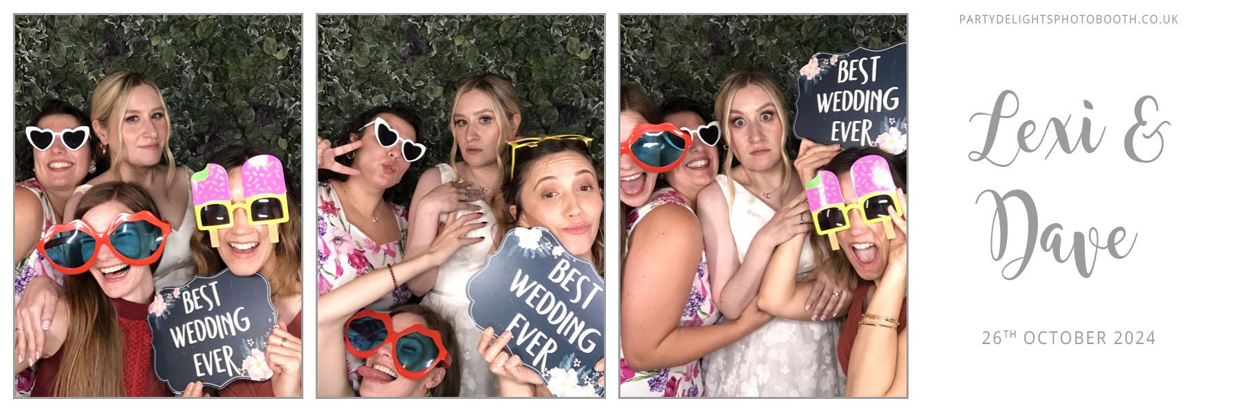 Lexi and Dave’s Wedding | View more photos from the event at gallery.partydelightsphotobooth.co.uk/u/PartyDelightsPhotoBooth/Lexi-and-Dave’s-Wedding