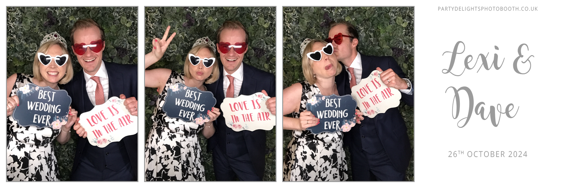 Lexi and Dave’s Wedding | View more photos from the event at gallery.partydelightsphotobooth.co.uk/u/PartyDelightsPhotoBooth/Lexi-and-Dave’s-Wedding