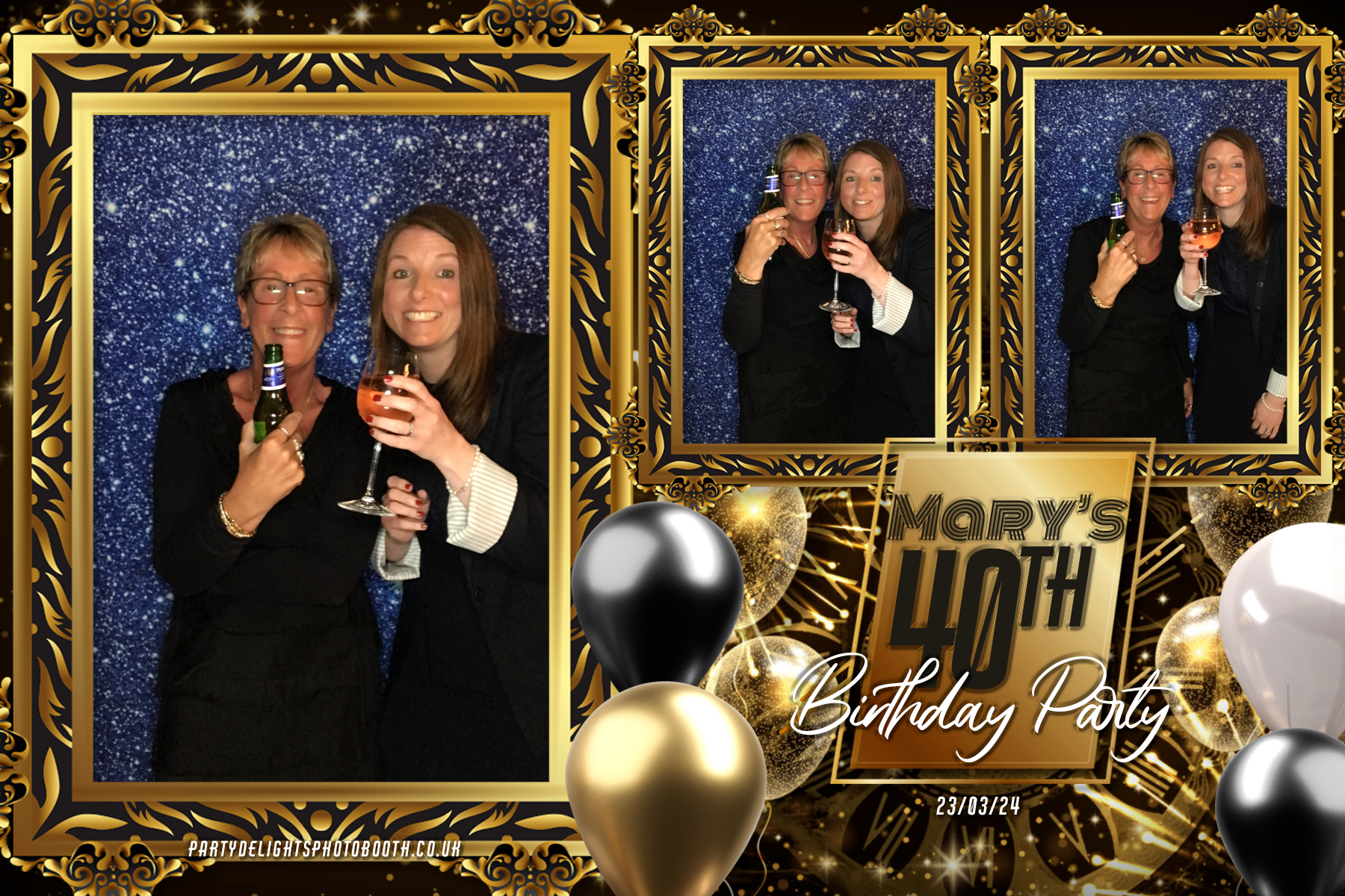 Marys 40th Birthday | View more photos from the event at gallery.partydelightsphotobooth.co.uk/u/PartyDelightsPhotoBooth/Marys-40th-Birthday