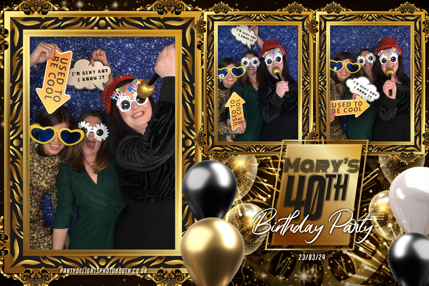Marys 40th Birthday | View more photos from the event at gallery.partydelightsphotobooth.co.uk/u/PartyDelightsPhotoBooth/Marys-40th-Birthday