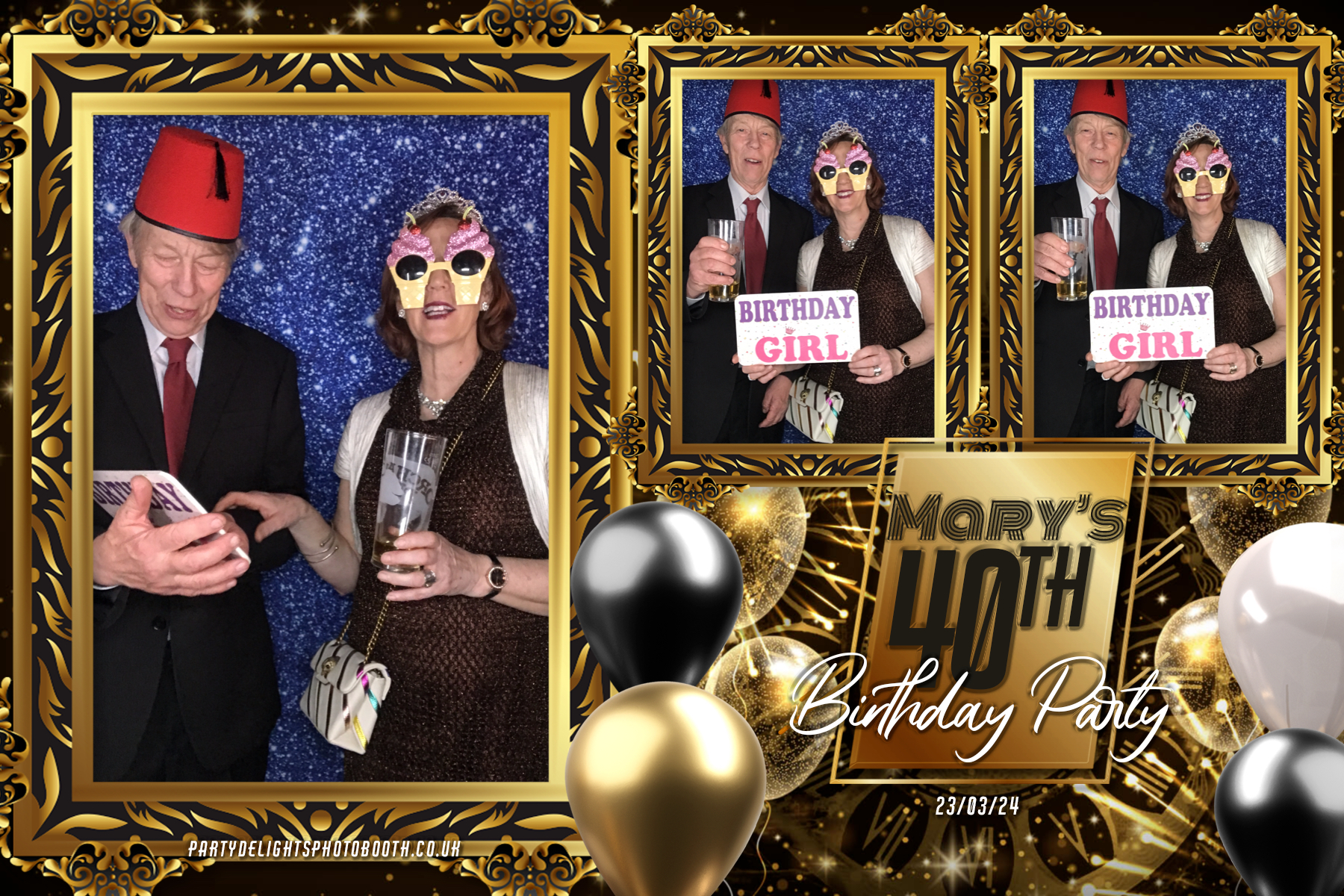 Marys 40th Birthday | View more photos from the event at gallery.partydelightsphotobooth.co.uk/u/PartyDelightsPhotoBooth/Marys-40th-Birthday