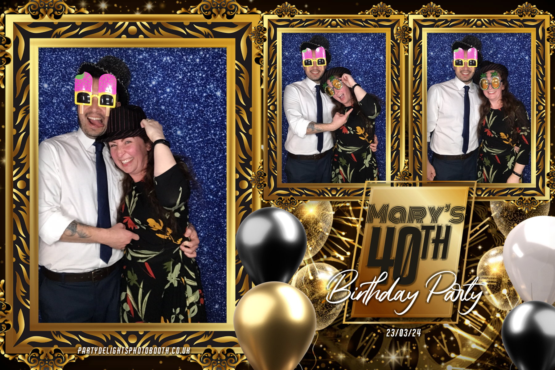 Marys 40th Birthday | View more photos from the event at gallery.partydelightsphotobooth.co.uk/u/PartyDelightsPhotoBooth/Marys-40th-Birthday