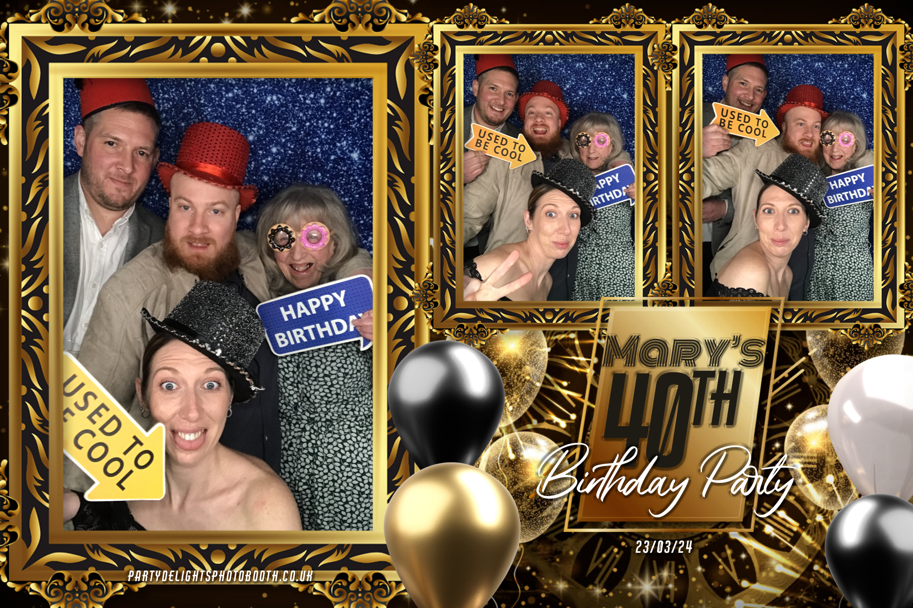 Marys 40th Birthday | View more photos from the event at gallery.partydelightsphotobooth.co.uk/u/PartyDelightsPhotoBooth/Marys-40th-Birthday