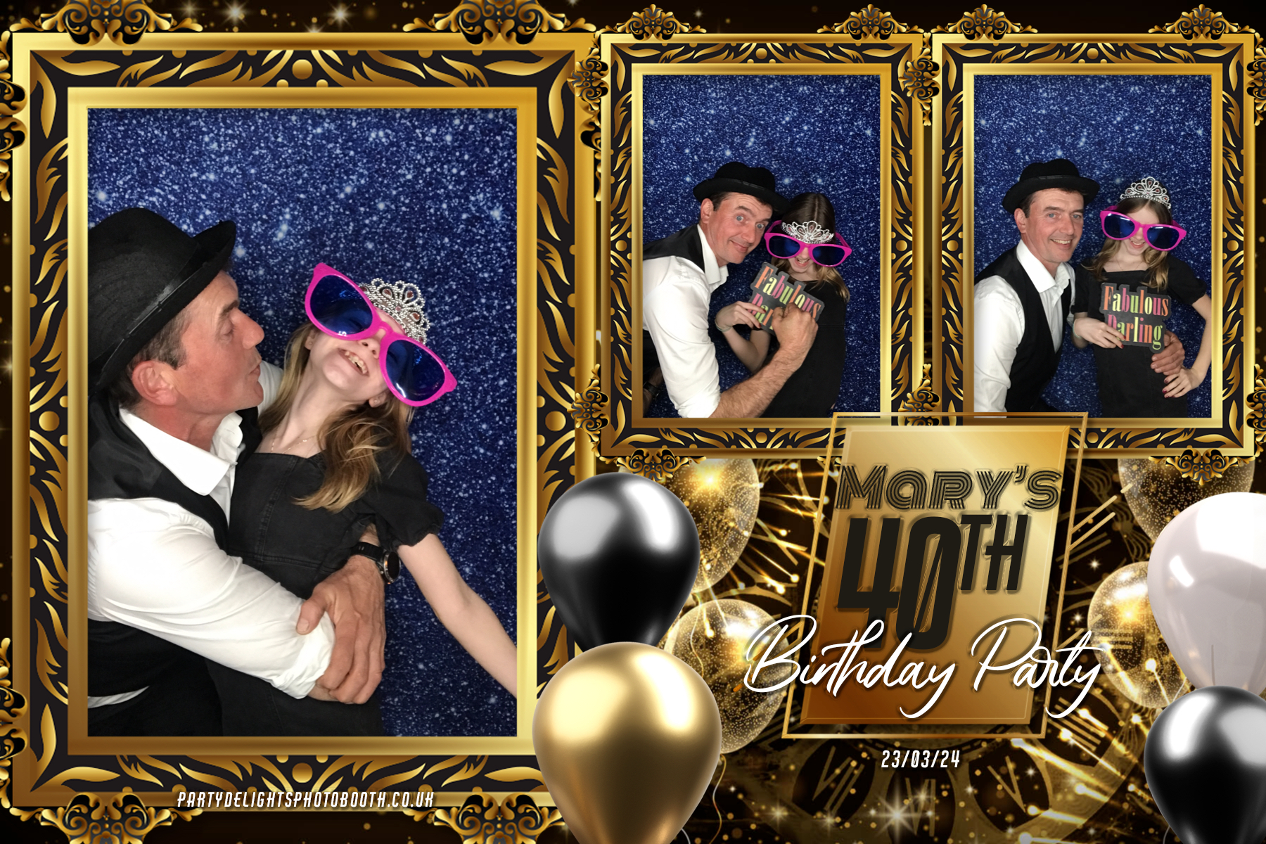 Marys 40th Birthday | View more photos from the event at gallery.partydelightsphotobooth.co.uk/u/PartyDelightsPhotoBooth/Marys-40th-Birthday
