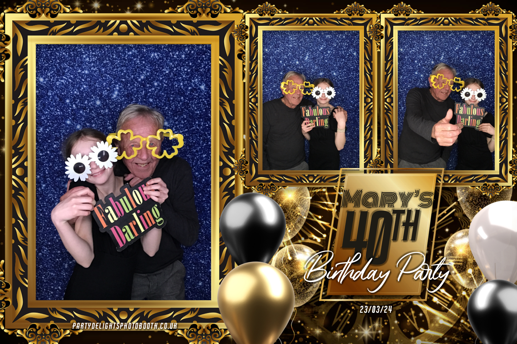 Marys 40th Birthday | View more photos from the event at gallery.partydelightsphotobooth.co.uk/u/PartyDelightsPhotoBooth/Marys-40th-Birthday