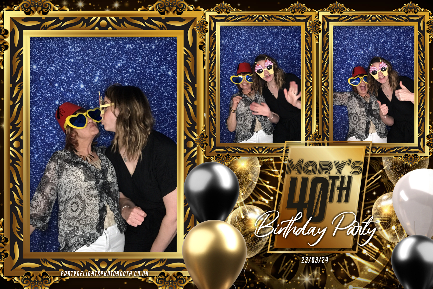 Marys 40th Birthday | View more photos from the event at gallery.partydelightsphotobooth.co.uk/u/PartyDelightsPhotoBooth/Marys-40th-Birthday