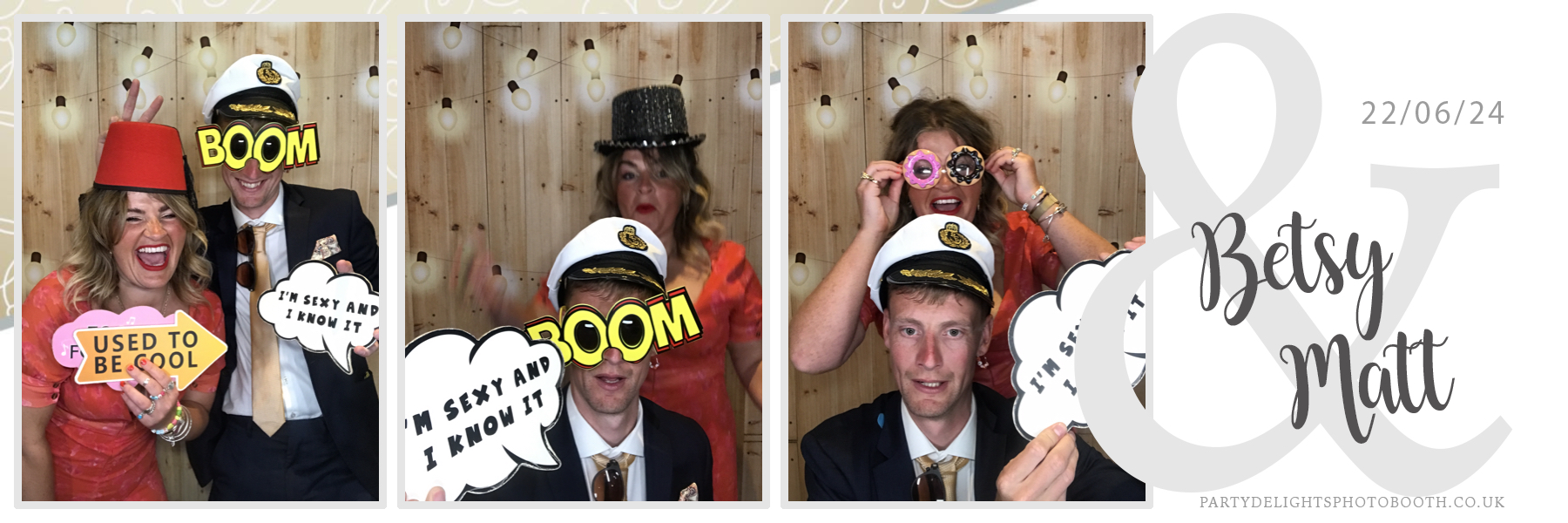Matt & Betsy wedding | View more photos from the event at gallery.partydelightsphotobooth.co.uk/u/PartyDelightsPhotoBooth/Matt-Betsy-wedding