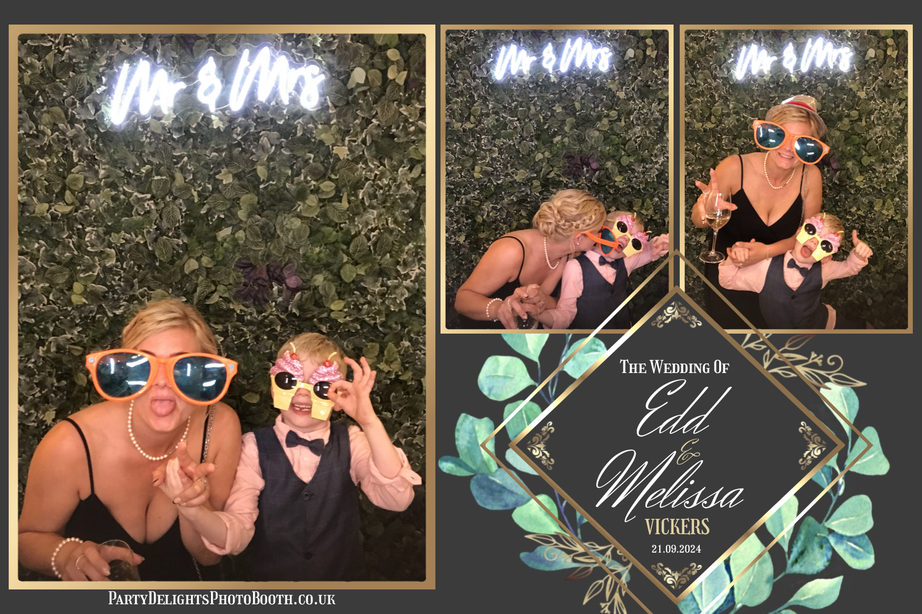 Melissa & Edd’s Wedding | View more photos from the event at gallery.partydelightsphotobooth.co.uk/u/PartyDelightsPhotoBooth/Melissa-Edd’s-Wedding