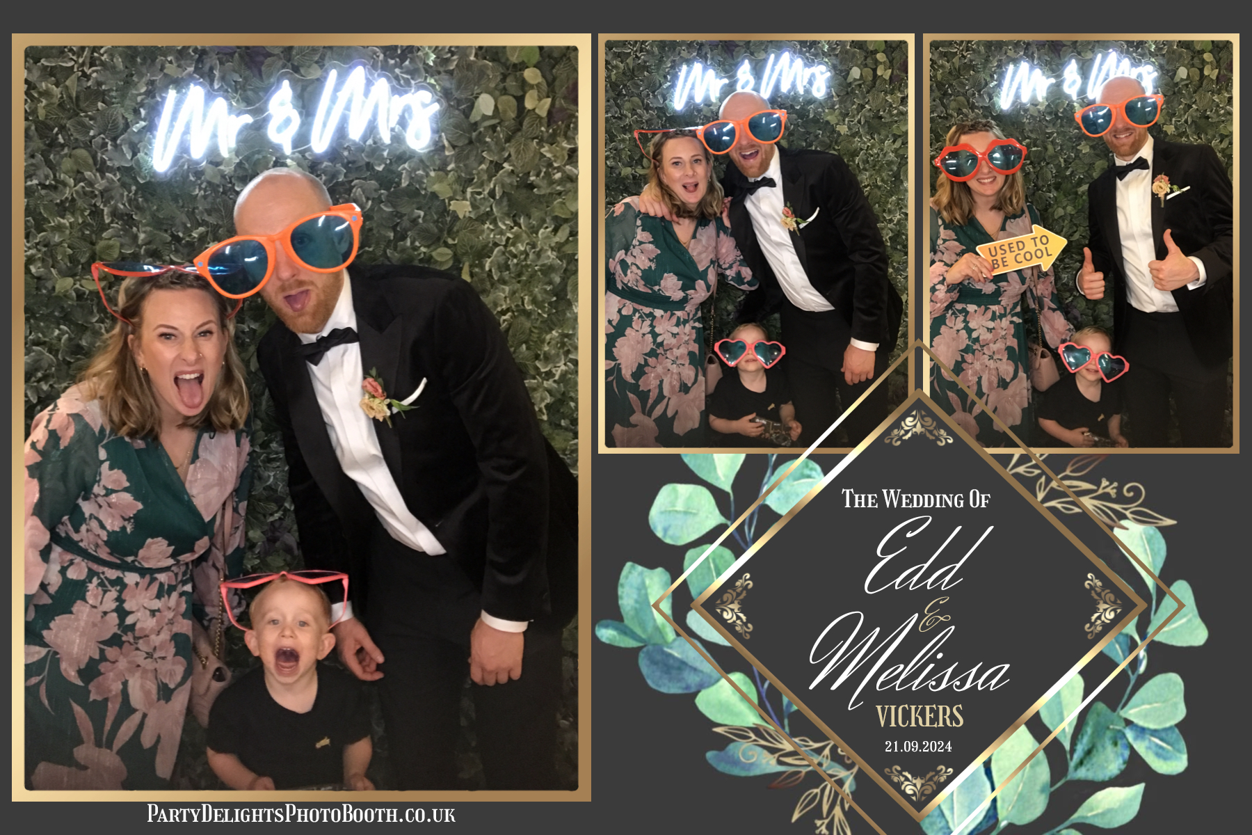 Melissa & Edd’s Wedding | View more photos from the event at gallery.partydelightsphotobooth.co.uk/u/PartyDelightsPhotoBooth/Melissa-Edd’s-Wedding