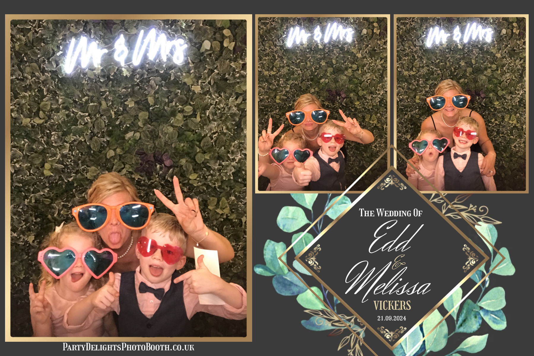 Melissa & Edd’s Wedding | View more photos from the event at gallery.partydelightsphotobooth.co.uk/u/PartyDelightsPhotoBooth/Melissa-Edd’s-Wedding