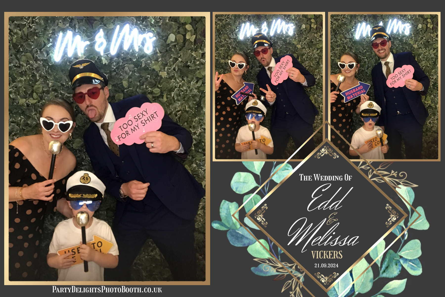 Melissa & Edd’s Wedding | View more photos from the event at gallery.partydelightsphotobooth.co.uk/u/PartyDelightsPhotoBooth/Melissa-Edd’s-Wedding