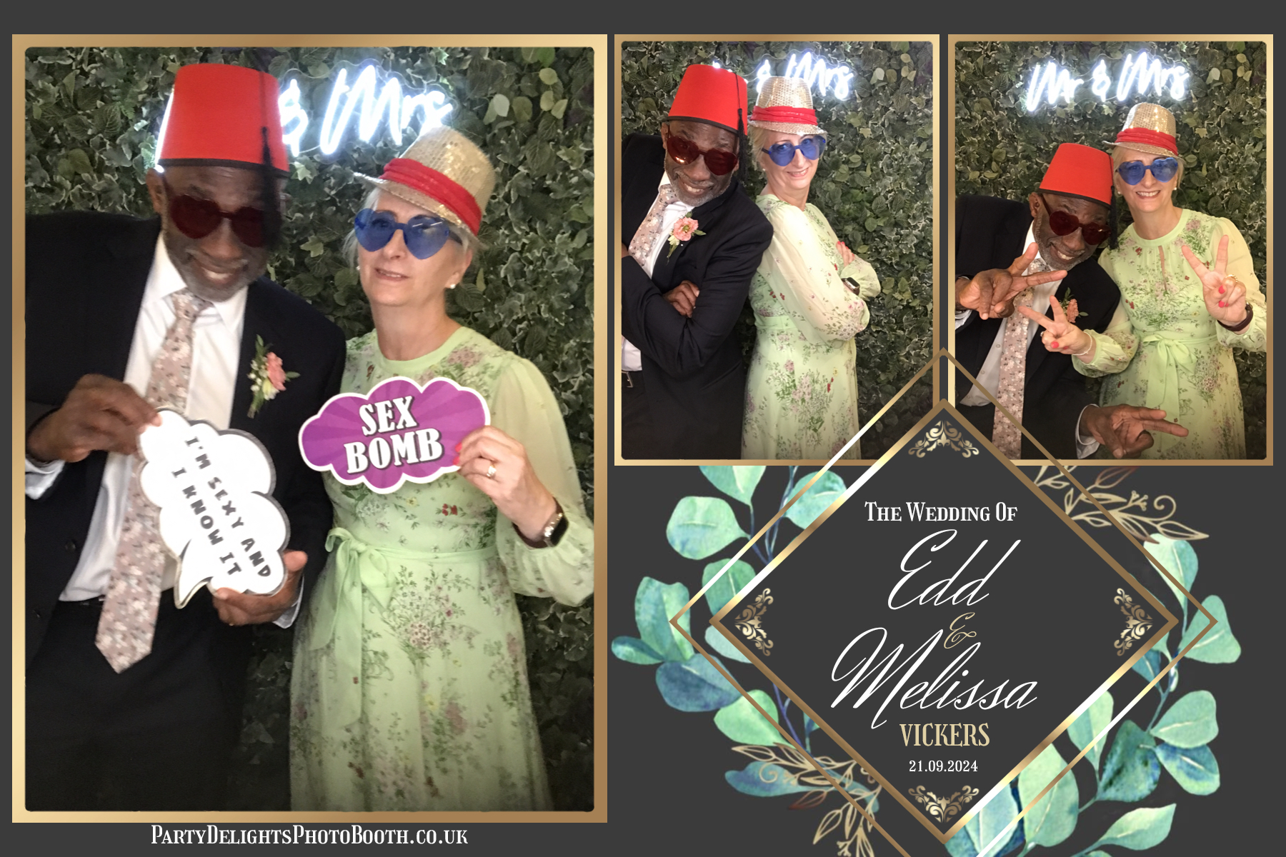 Melissa & Edd’s Wedding | View more photos from the event at gallery.partydelightsphotobooth.co.uk/u/PartyDelightsPhotoBooth/Melissa-Edd’s-Wedding