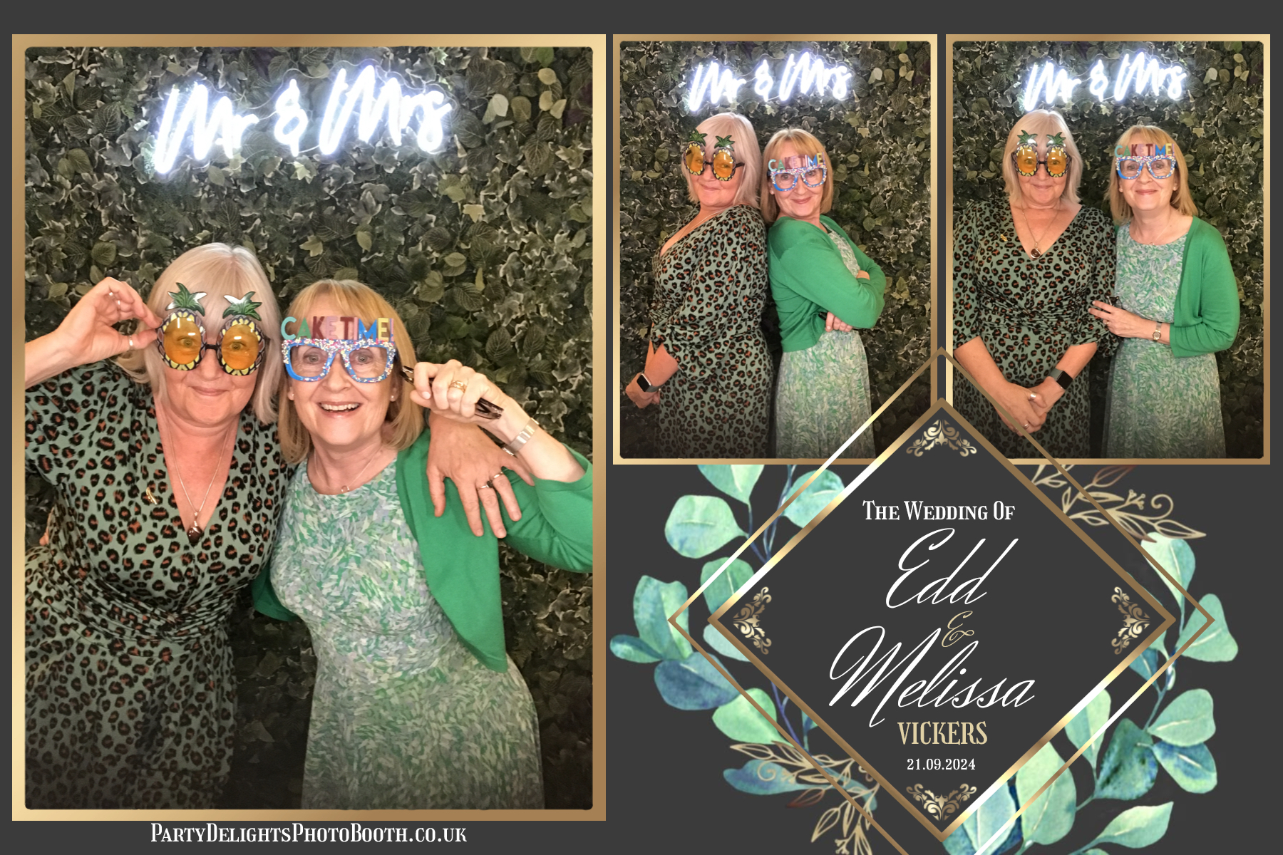 Melissa & Edd’s Wedding | View more photos from the event at gallery.partydelightsphotobooth.co.uk/u/PartyDelightsPhotoBooth/Melissa-Edd’s-Wedding