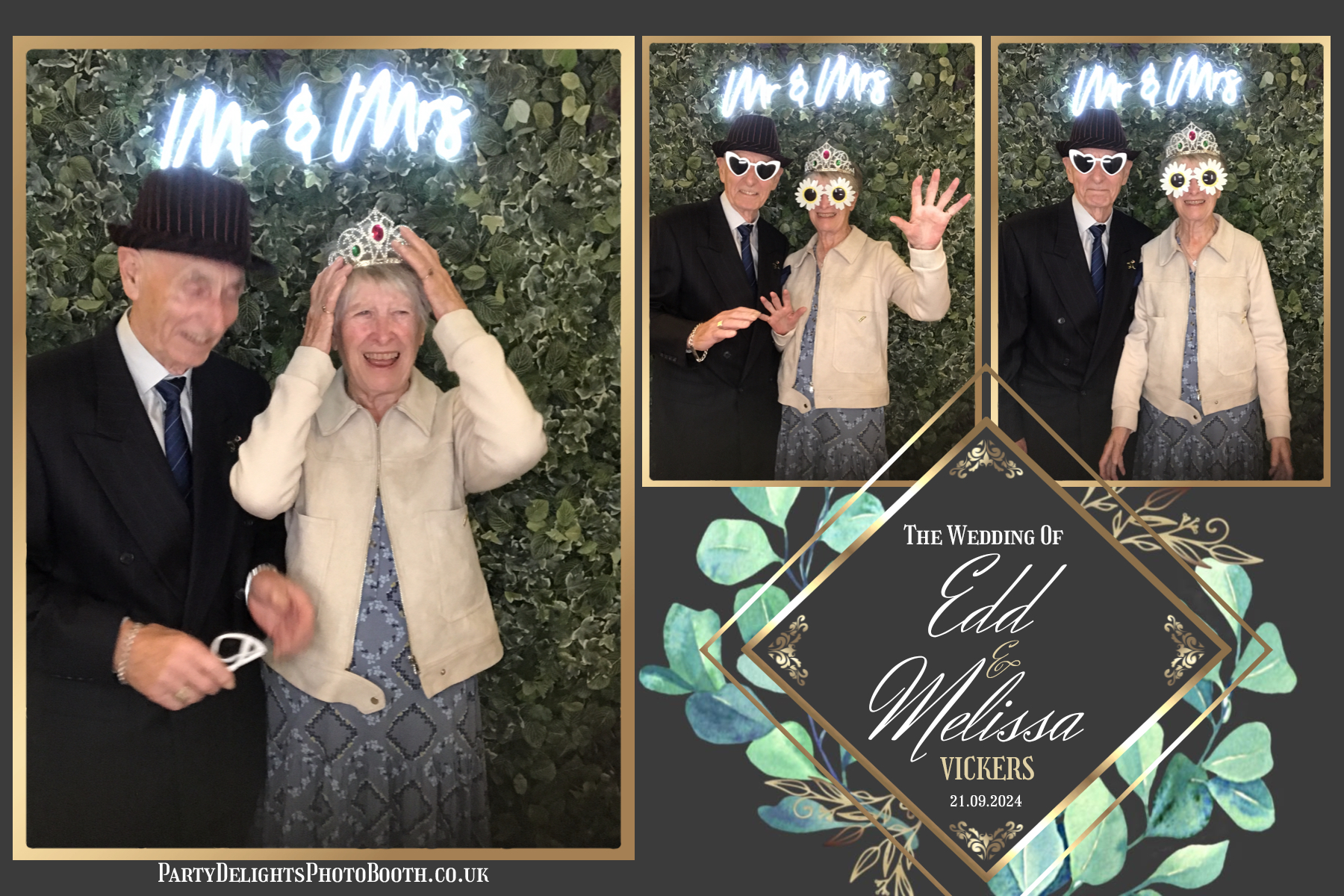Melissa & Edd’s Wedding | View more photos from the event at gallery.partydelightsphotobooth.co.uk/u/PartyDelightsPhotoBooth/Melissa-Edd’s-Wedding