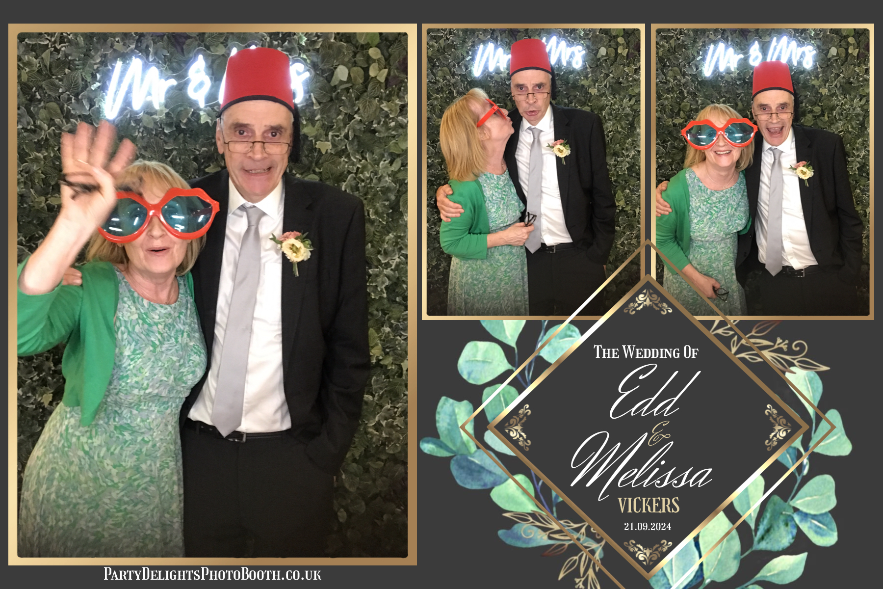 Melissa & Edd’s Wedding | View more photos from the event at gallery.partydelightsphotobooth.co.uk/u/PartyDelightsPhotoBooth/Melissa-Edd’s-Wedding