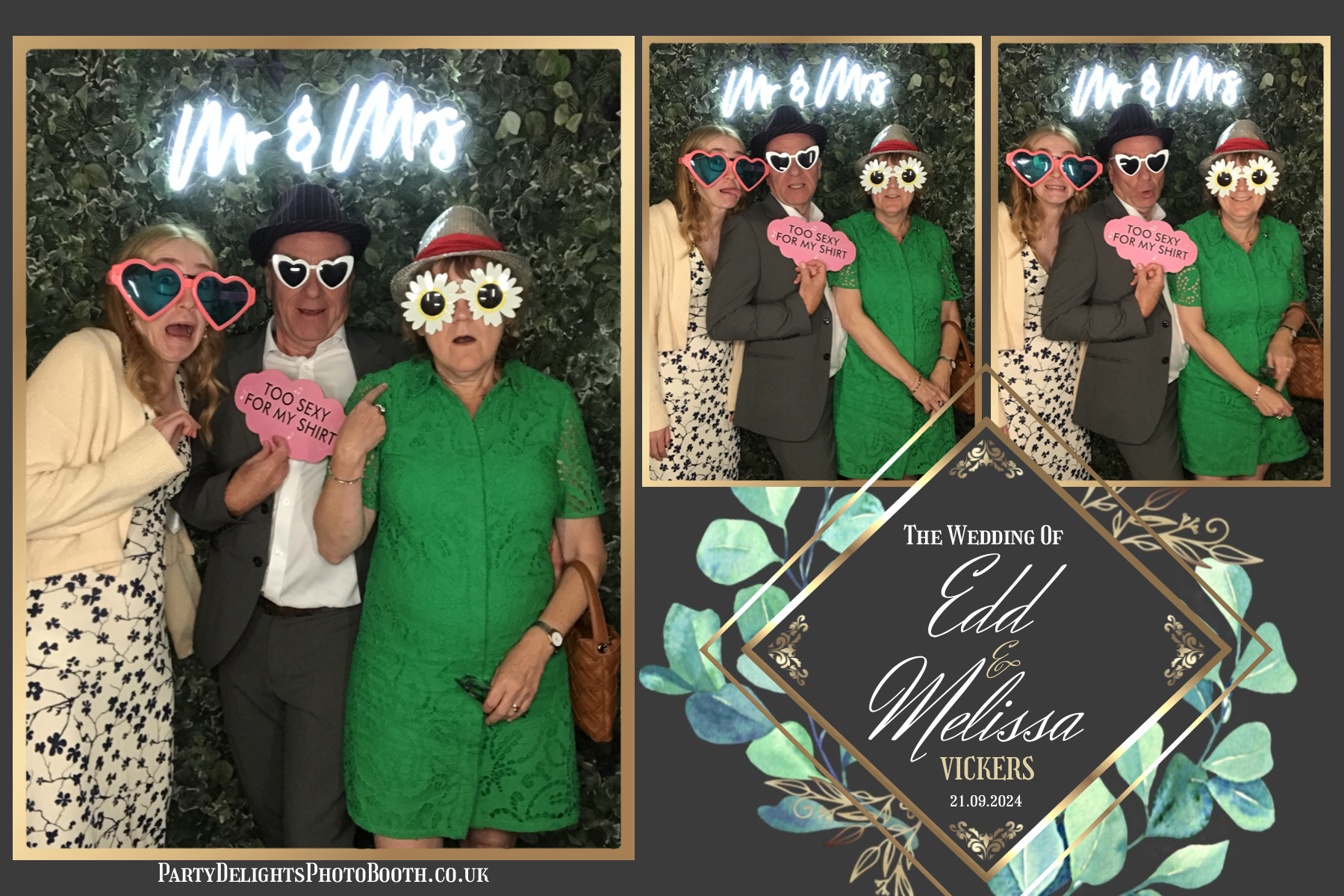 Melissa & Edd’s Wedding | View more photos from the event at gallery.partydelightsphotobooth.co.uk/u/PartyDelightsPhotoBooth/Melissa-Edd’s-Wedding