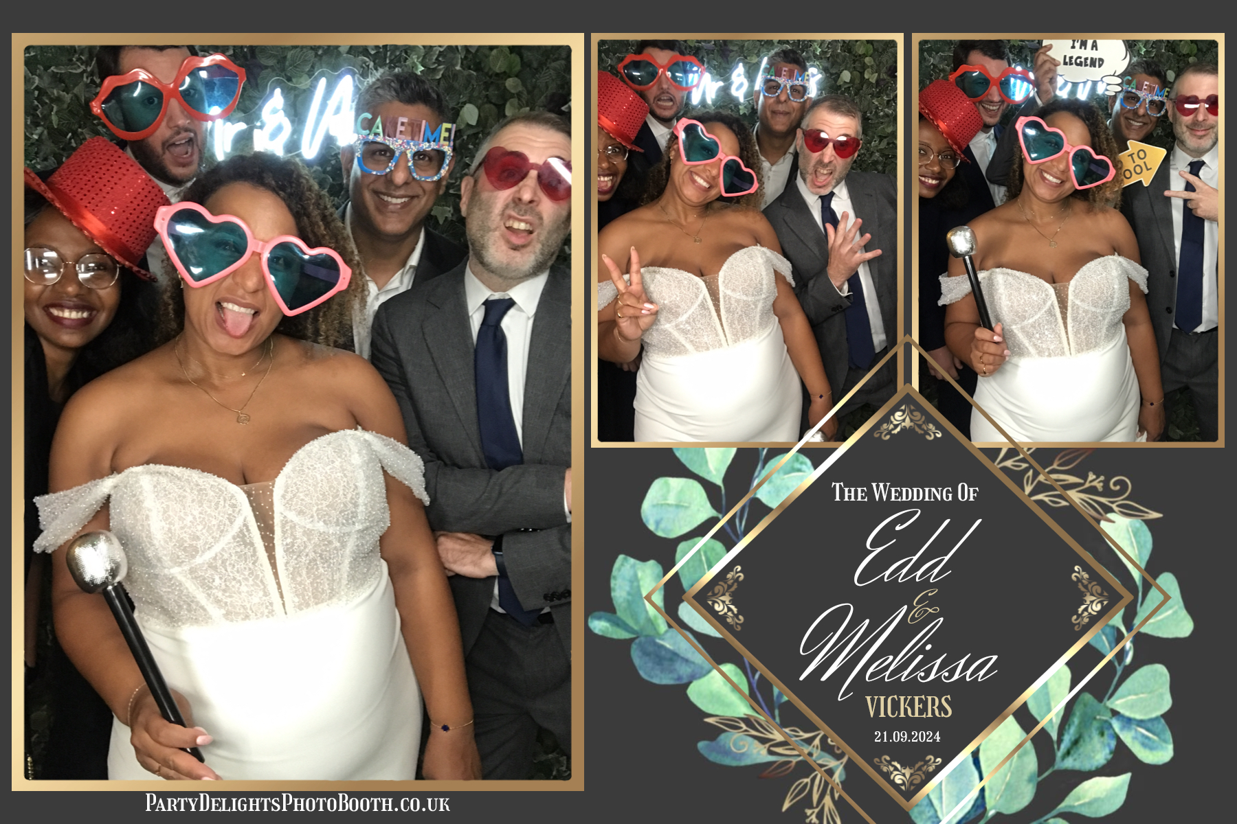 Melissa & Edd’s Wedding | View more photos from the event at gallery.partydelightsphotobooth.co.uk/u/PartyDelightsPhotoBooth/Melissa-Edd’s-Wedding