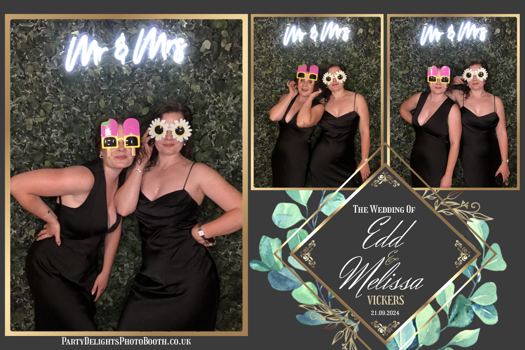 Melissa & Edd’s Wedding | View more photos from the event at gallery.partydelightsphotobooth.co.uk/u/PartyDelightsPhotoBooth/Melissa-Edd’s-Wedding