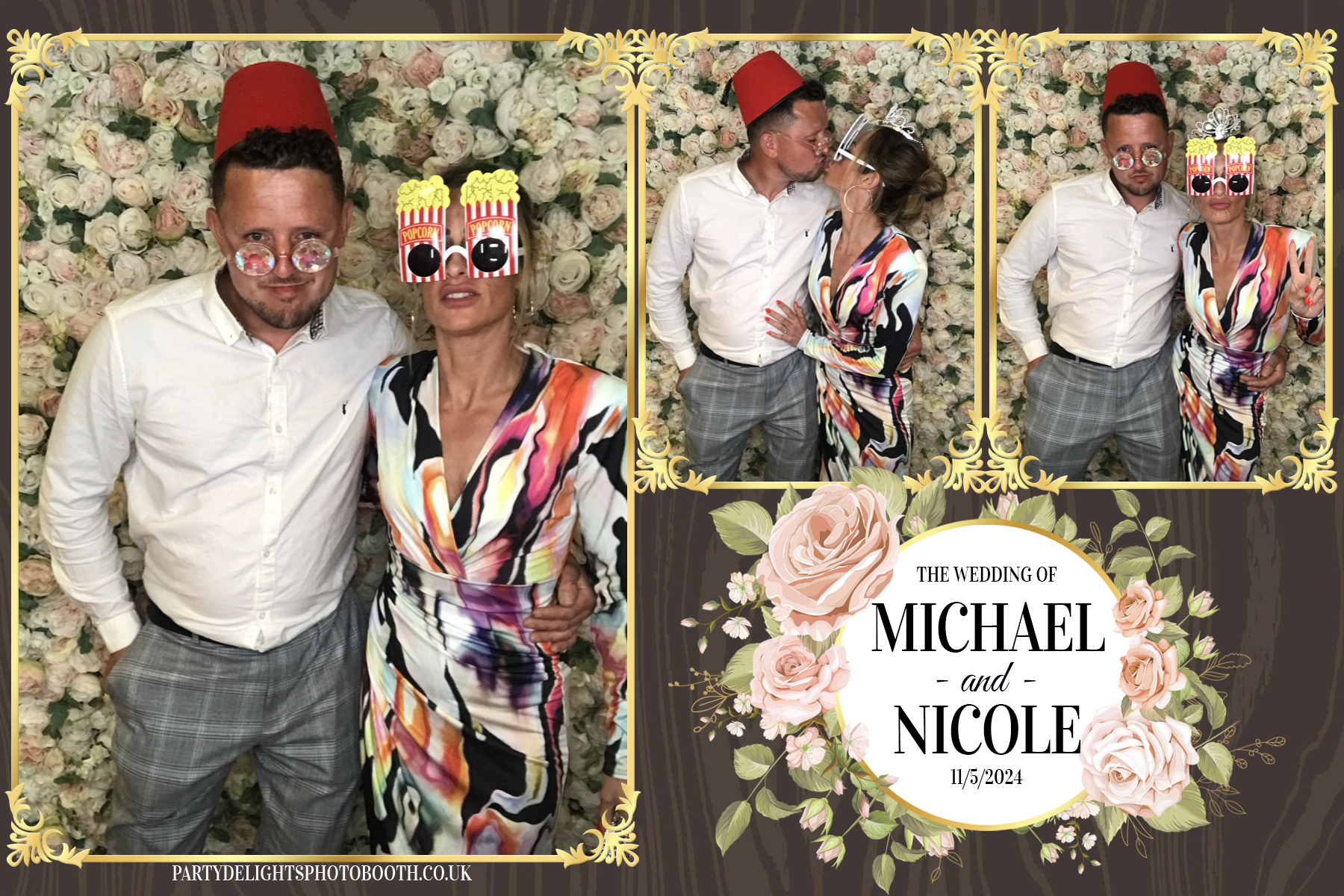 Michael & Nicole’s wedding | View more photos from the event at gallery.partydelightsphotobooth.co.uk/u/PartyDelightsPhotoBooth/Michael-Nicole’s-wedding