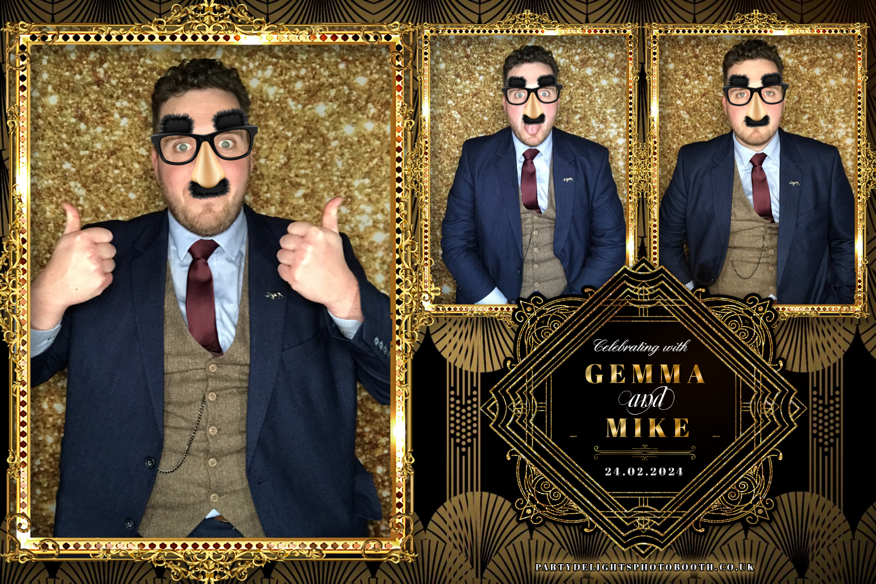 Mike & Gemma’s wedding | View more photos from the event at gallery.partydelightsphotobooth.co.uk/u/PartyDelightsPhotoBooth/Mike-Gemma’s-wedding