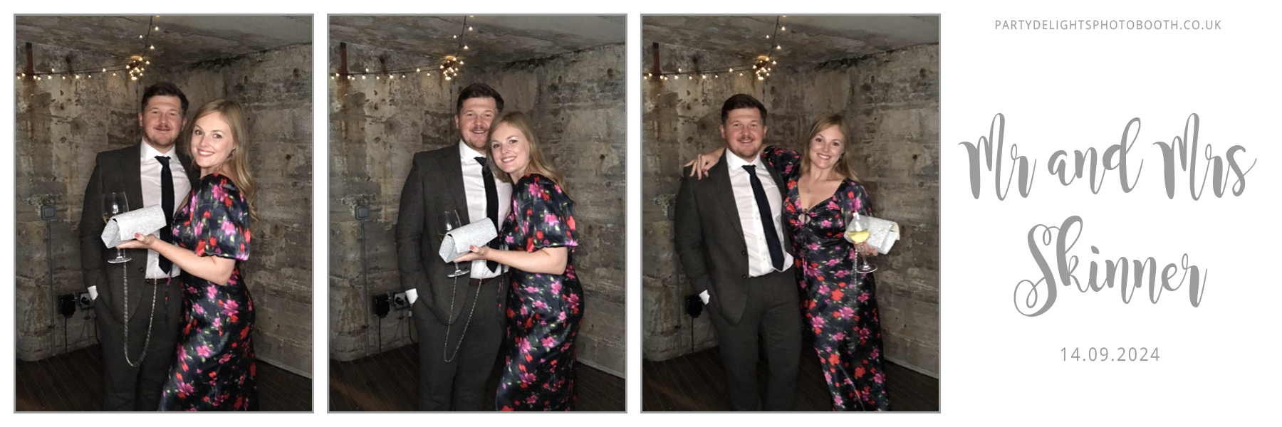 Mr & Mrs Skinner | View more photos from the event at gallery.partydelightsphotobooth.co.uk/u/PartyDelightsPhotoBooth/Mr-Mrs-Skinner