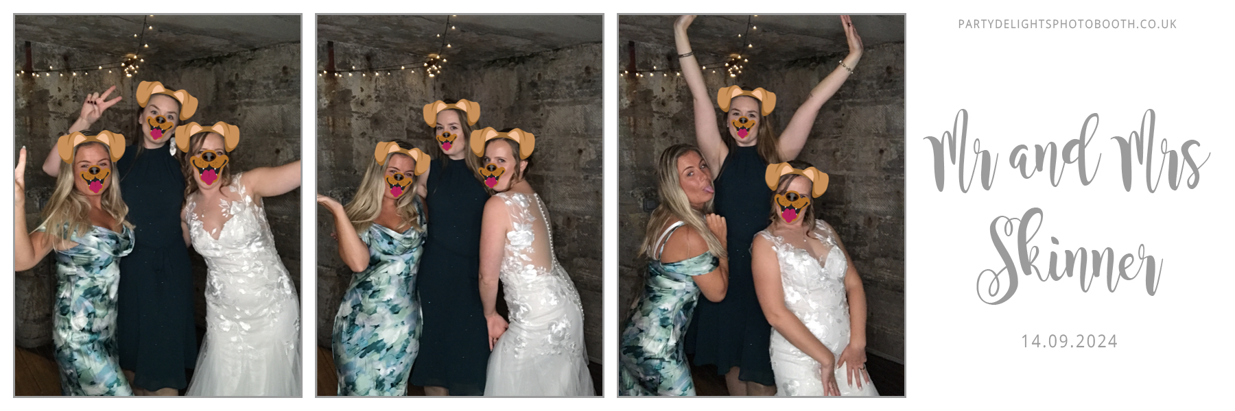 Mr & Mrs Skinner | View more photos from the event at gallery.partydelightsphotobooth.co.uk/u/PartyDelightsPhotoBooth/Mr-Mrs-Skinner